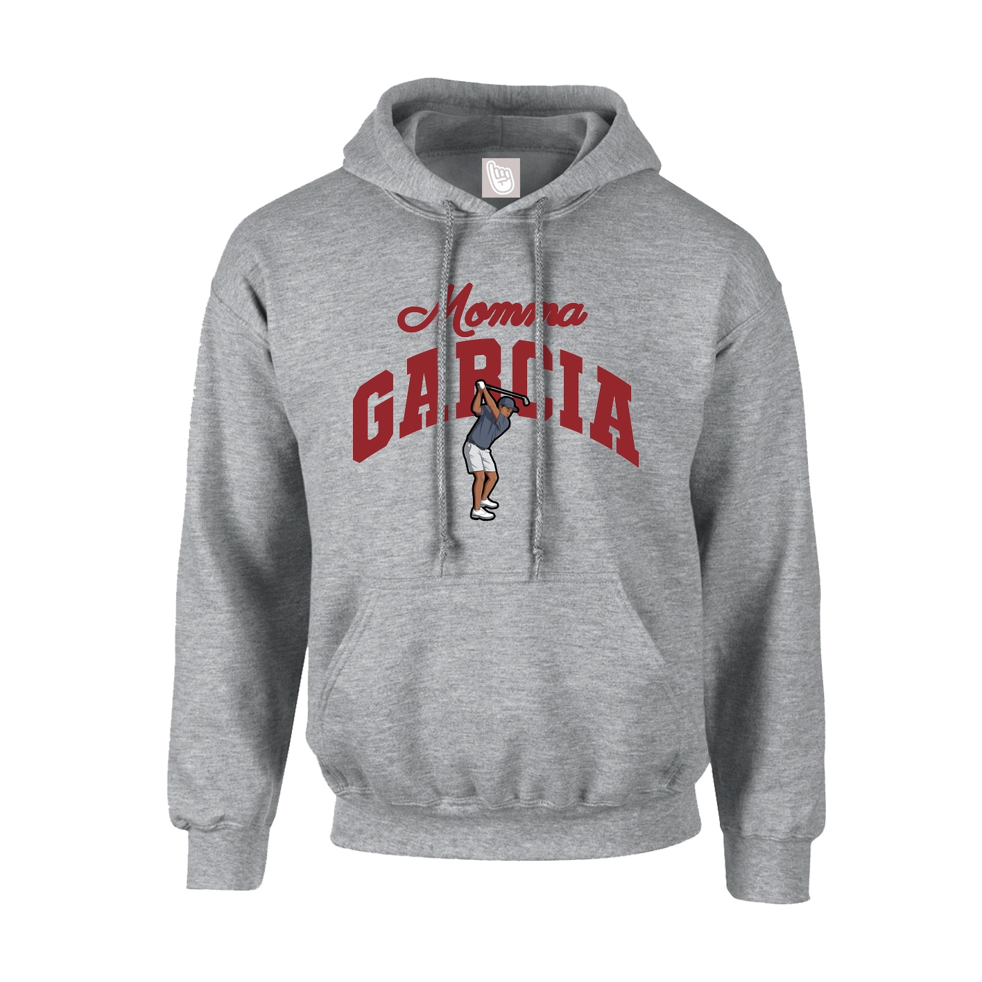 Youth Hoodie — Mothers Day Arch in Grey