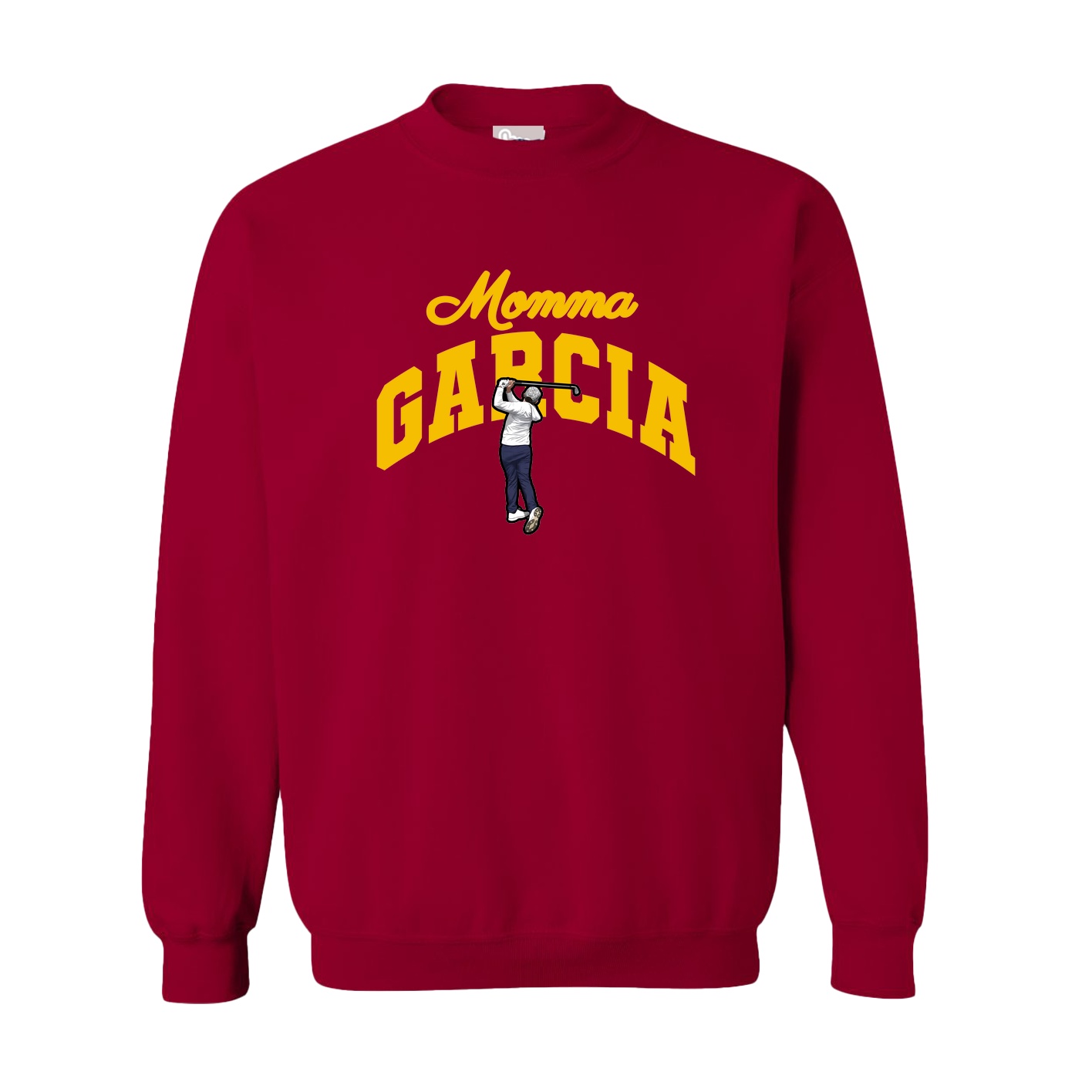 Fleece Crew — Mothers Day Arch in Cardinal