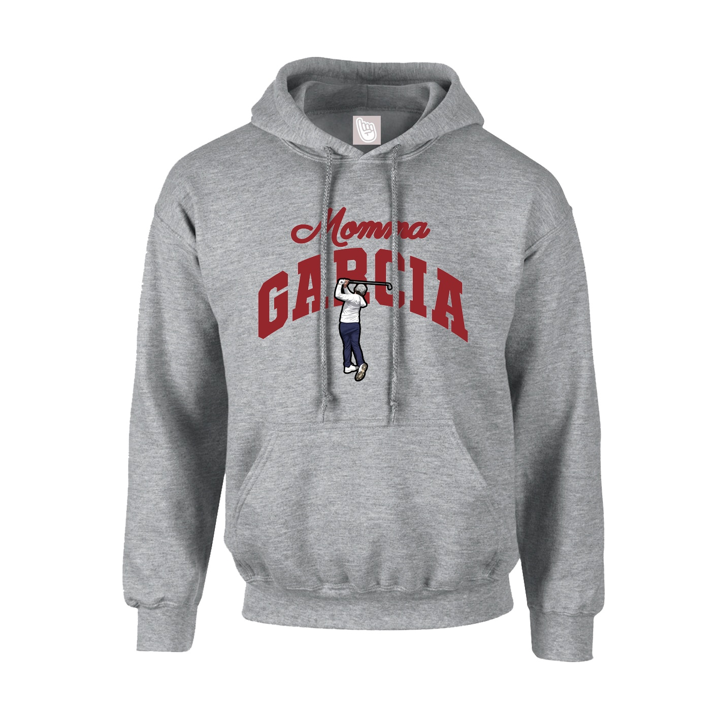 Youth Hoodie — Mothers Day Arch in Grey