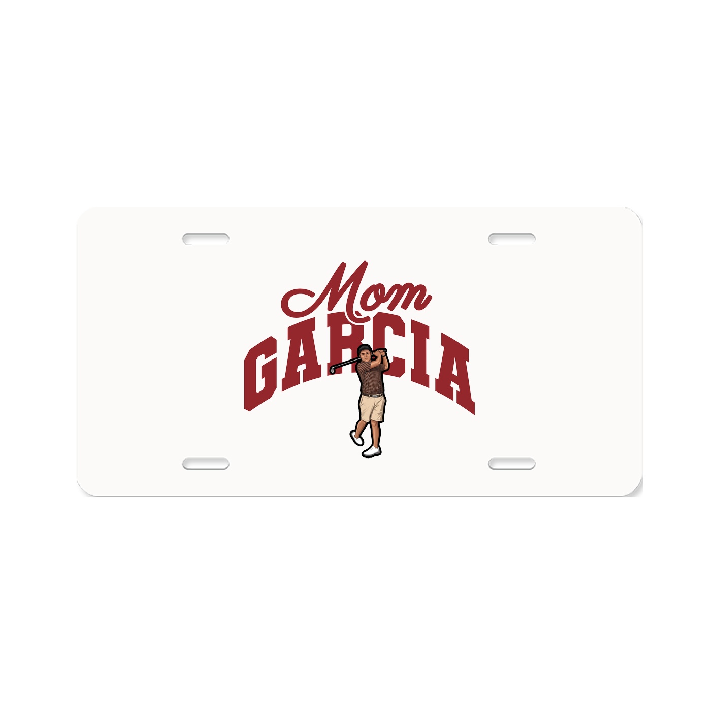 License Plate — Mothers Day Arch in Classic
