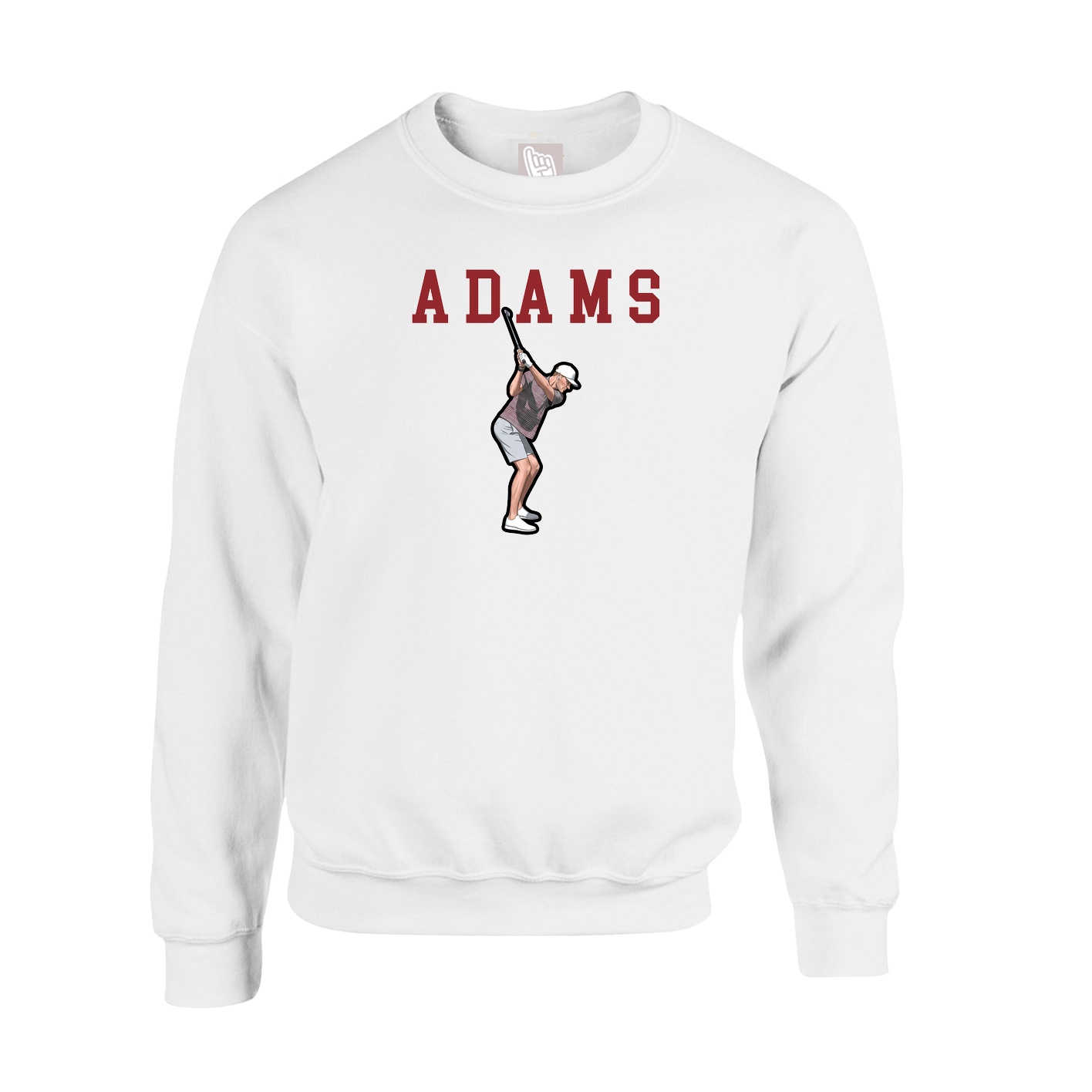 Fleece Crew — Shirsey in White