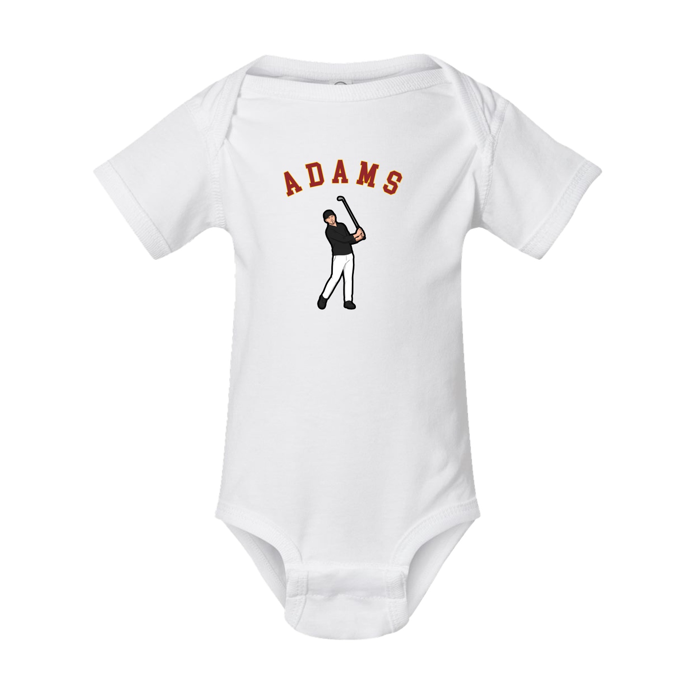 Baby Onesie — Shirsey Arch in White