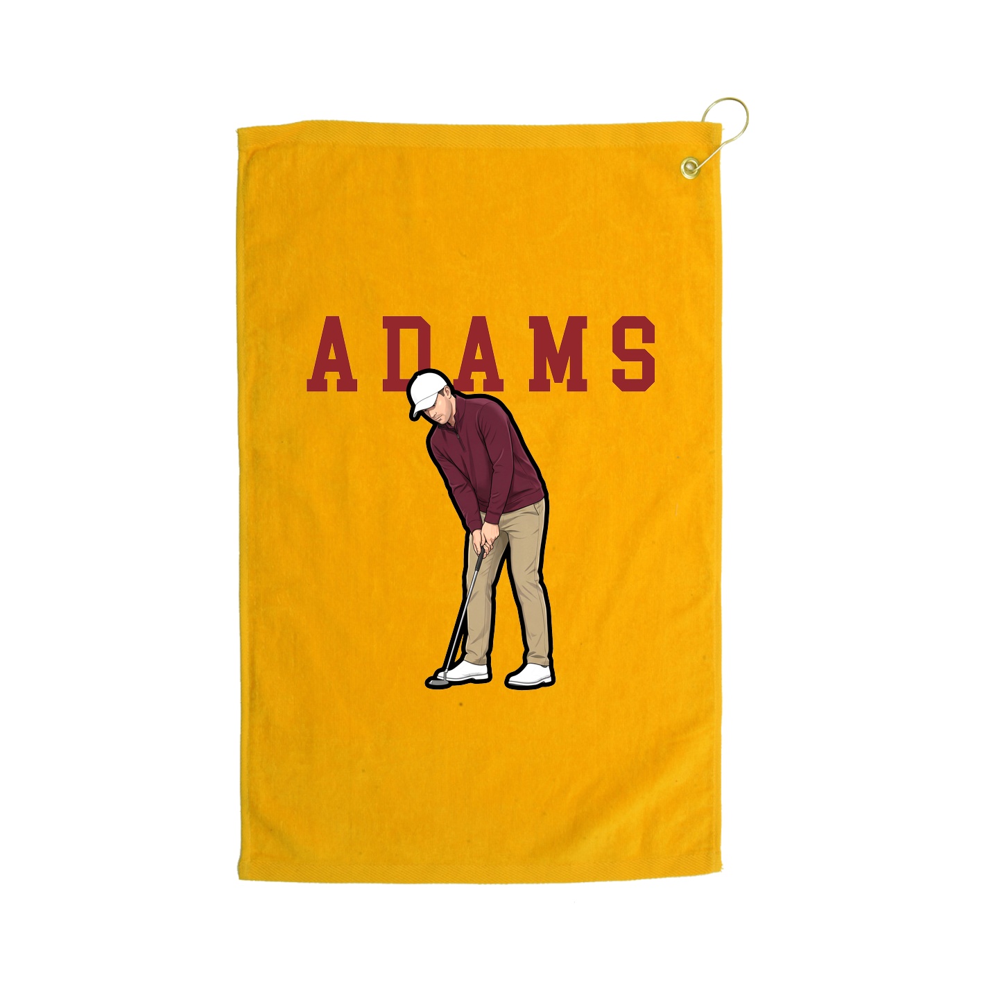 Golf Towel — Shirsey in Gold