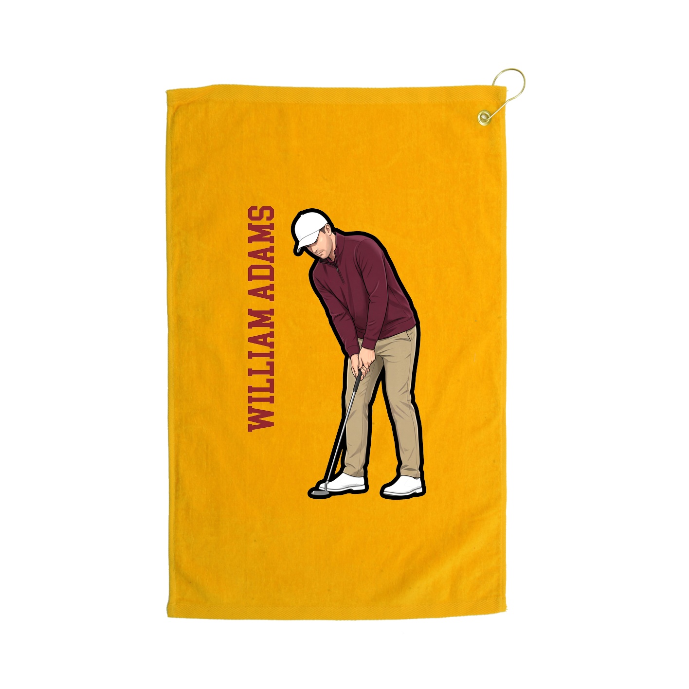 Terry Velour Golf Towel