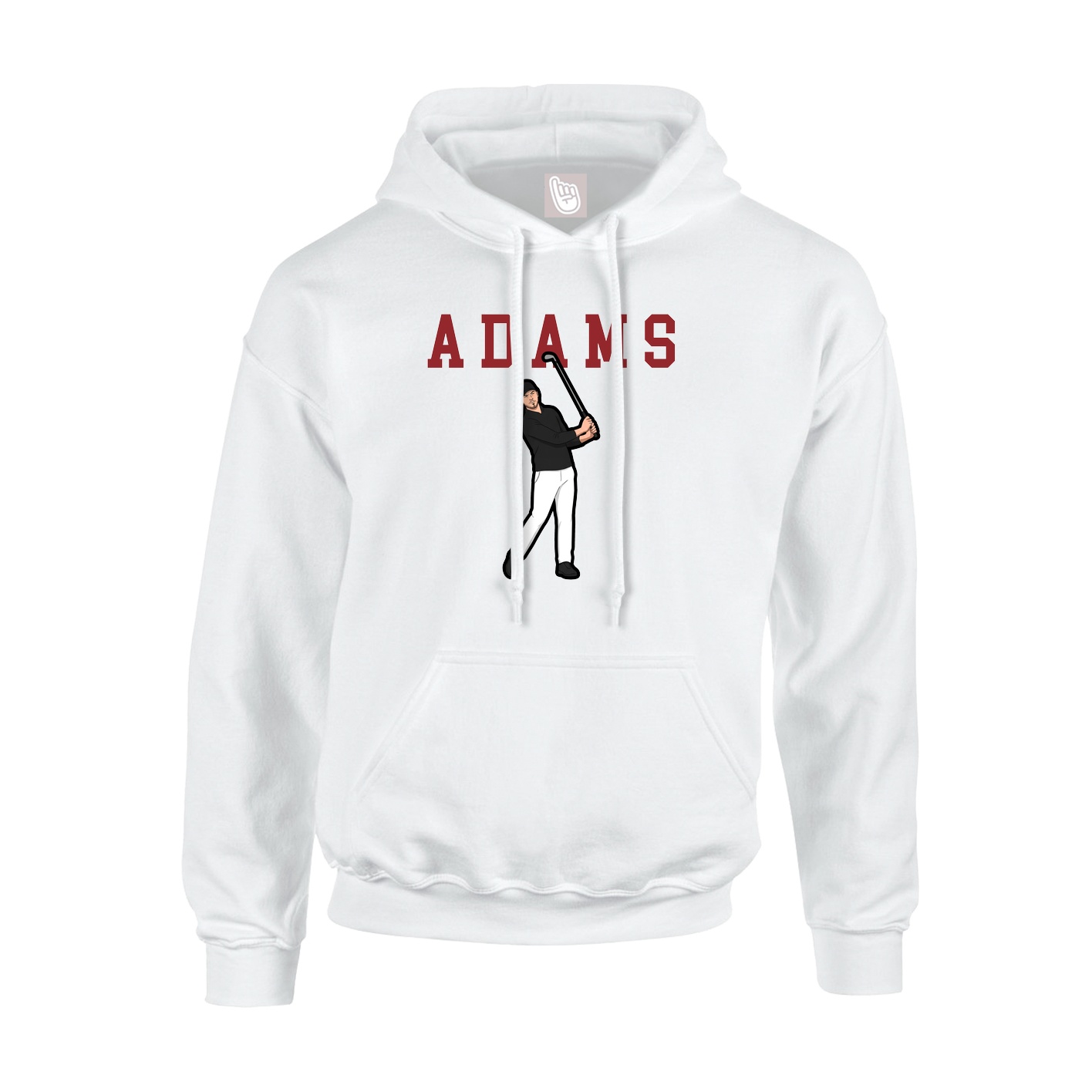 Hoodie — Shirsey in White