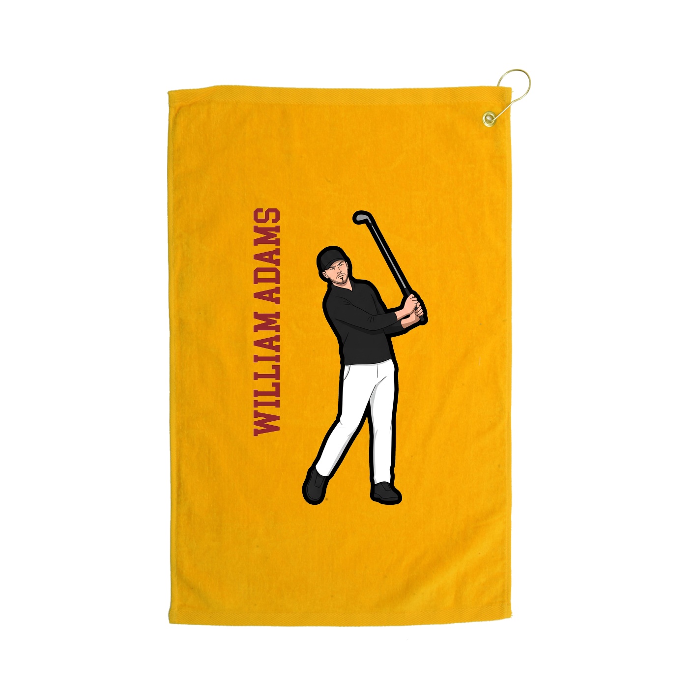 Terry Velour Golf Towel