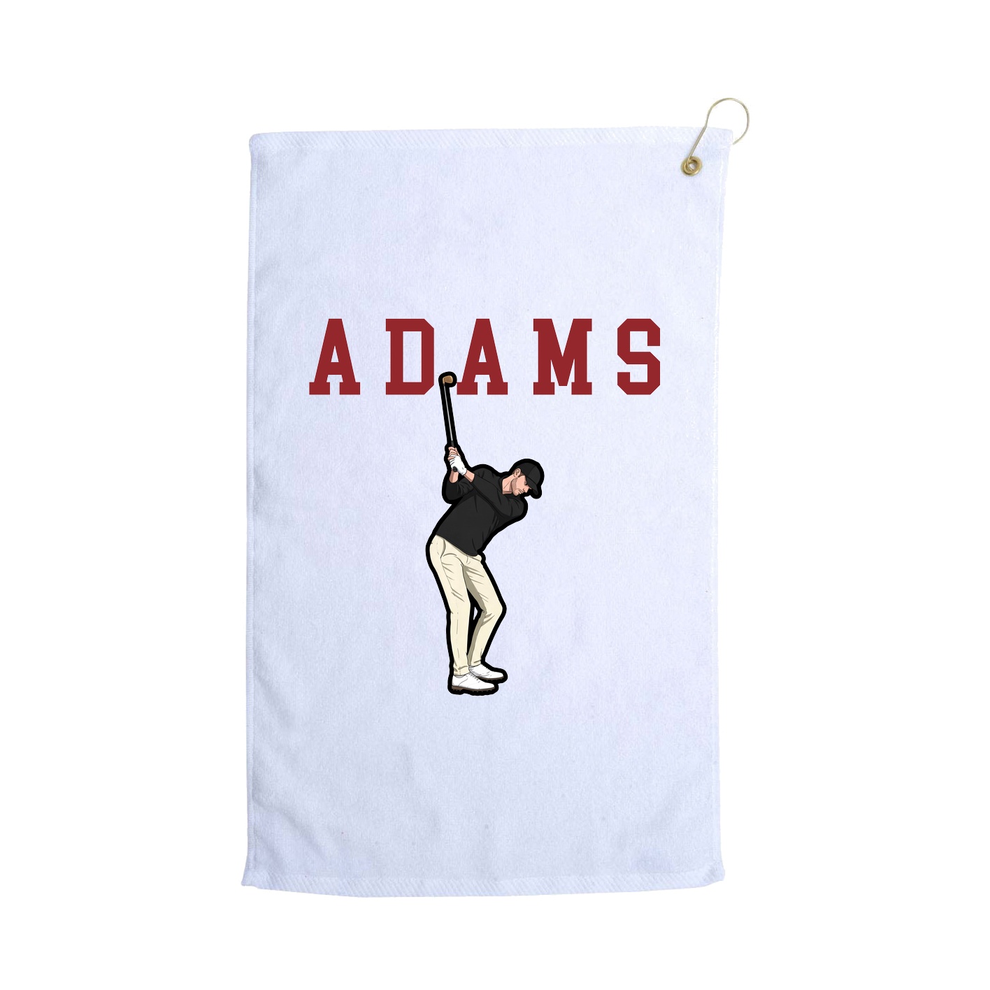 Golf Towel — Shirsey in White