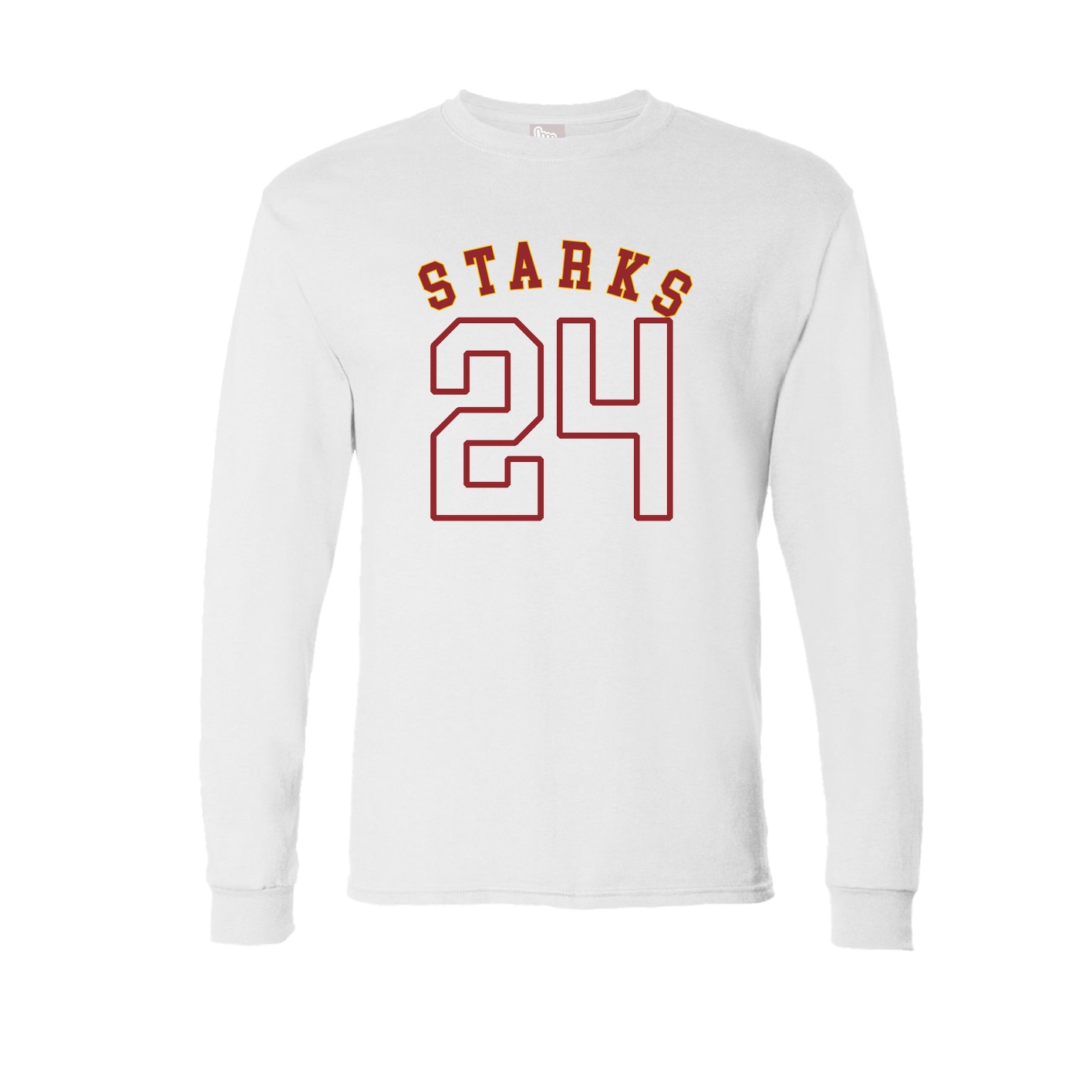 Long Sleeve Tee — Shirsey Arch in White