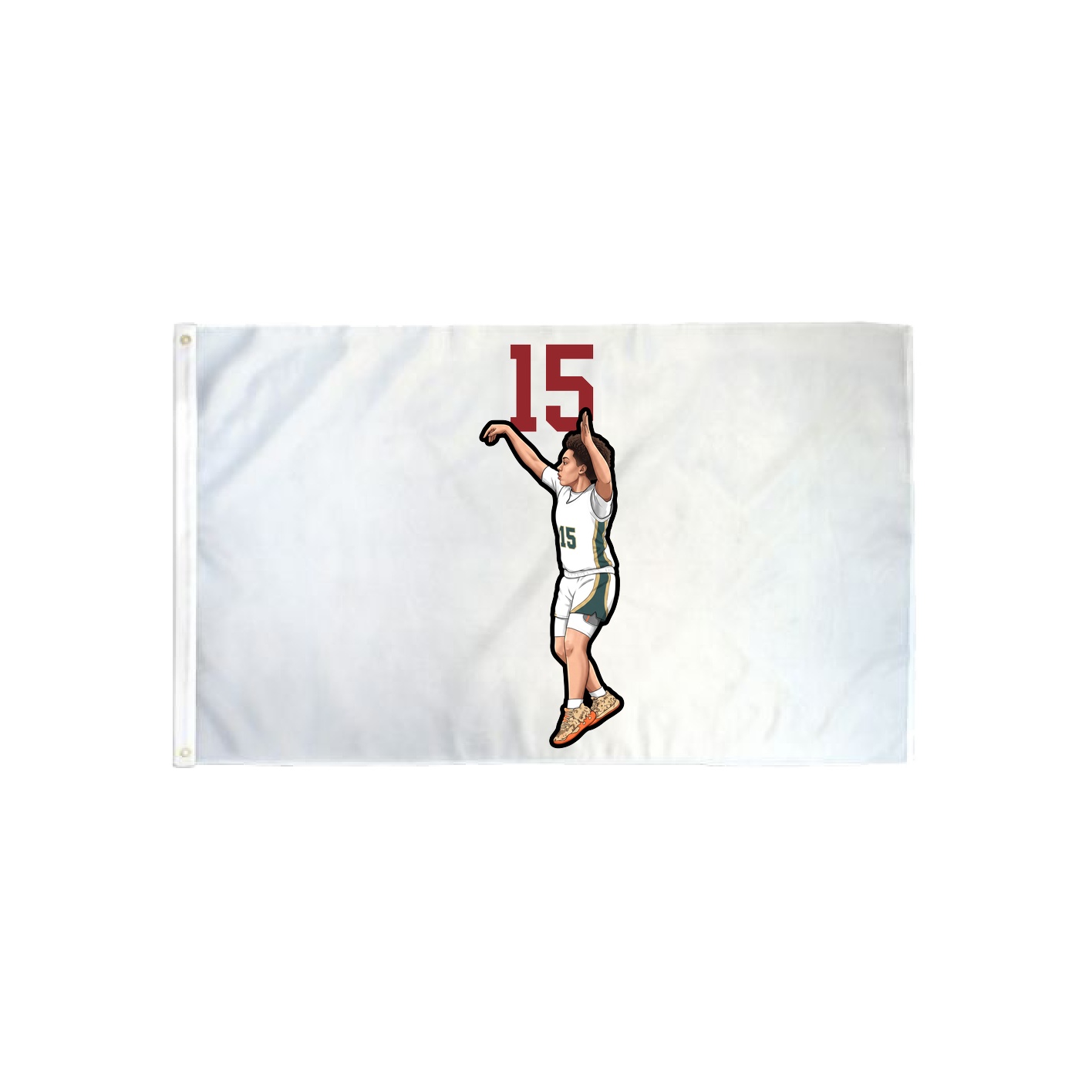 3x5 Flag — Number Top in Classic