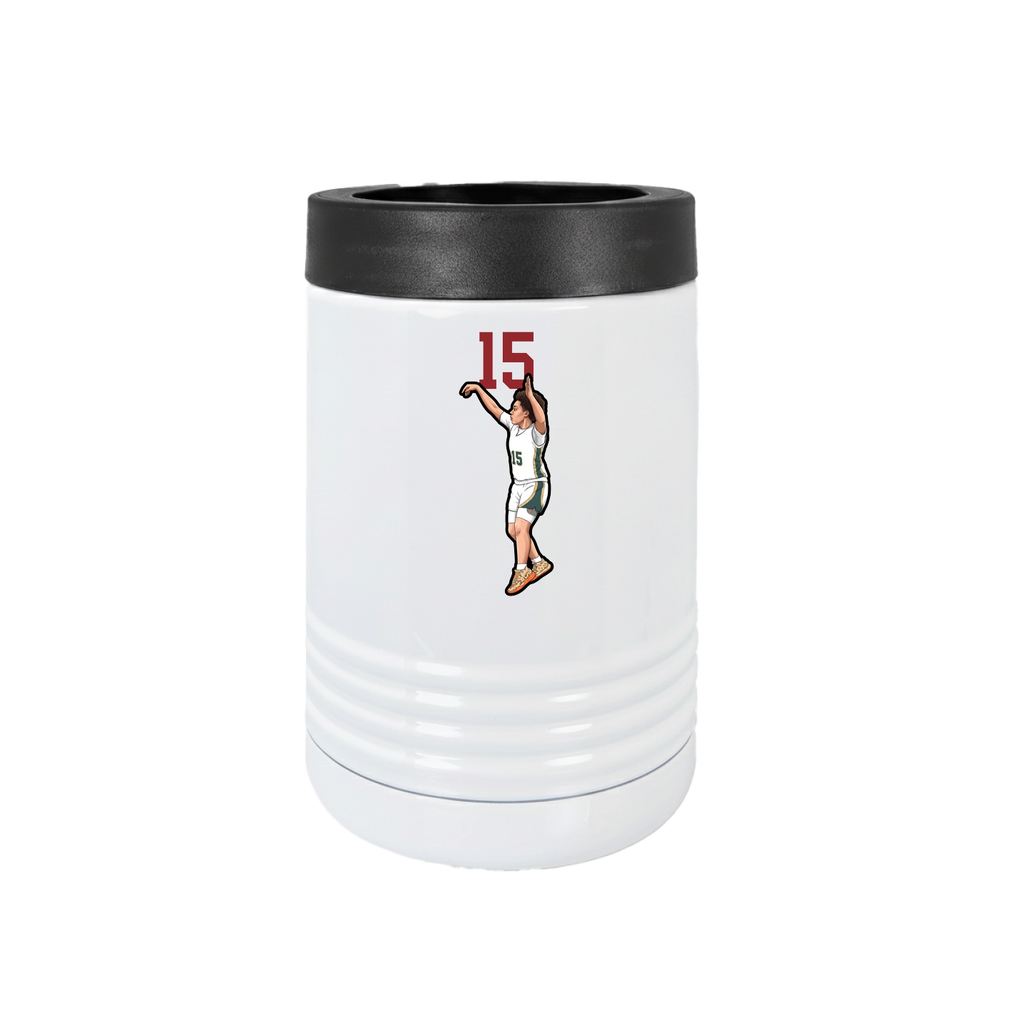 Beverage Holder — Number Top in White