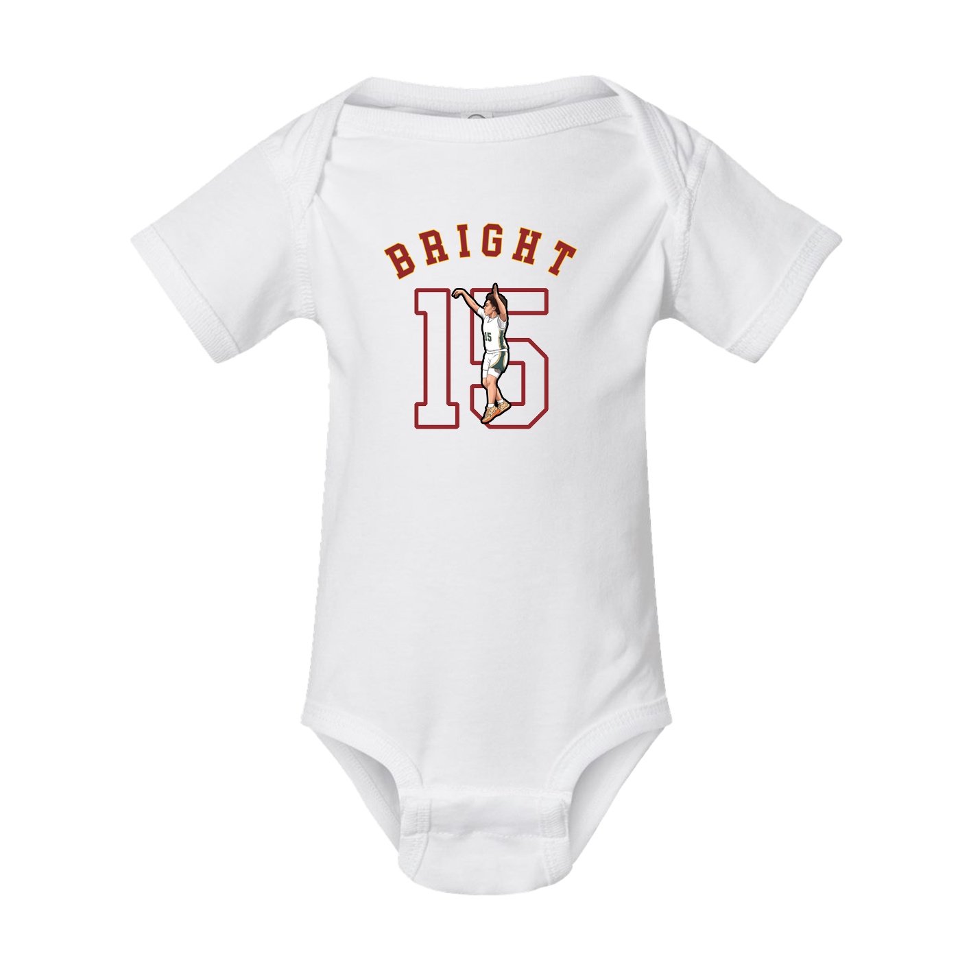 Baby Onesie — Shirsey Arch in White