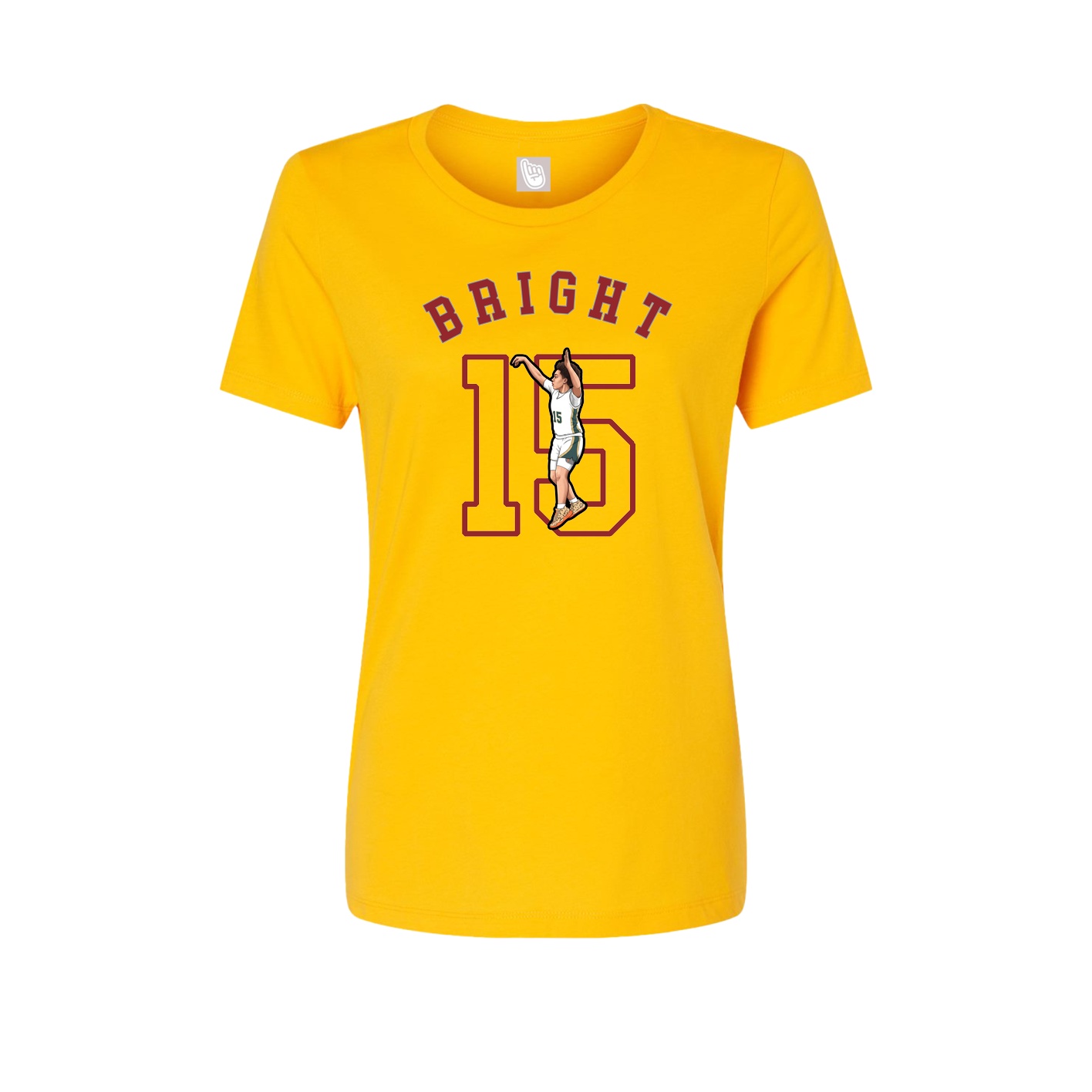 Womens Tee — Shirsey Arch in Gold