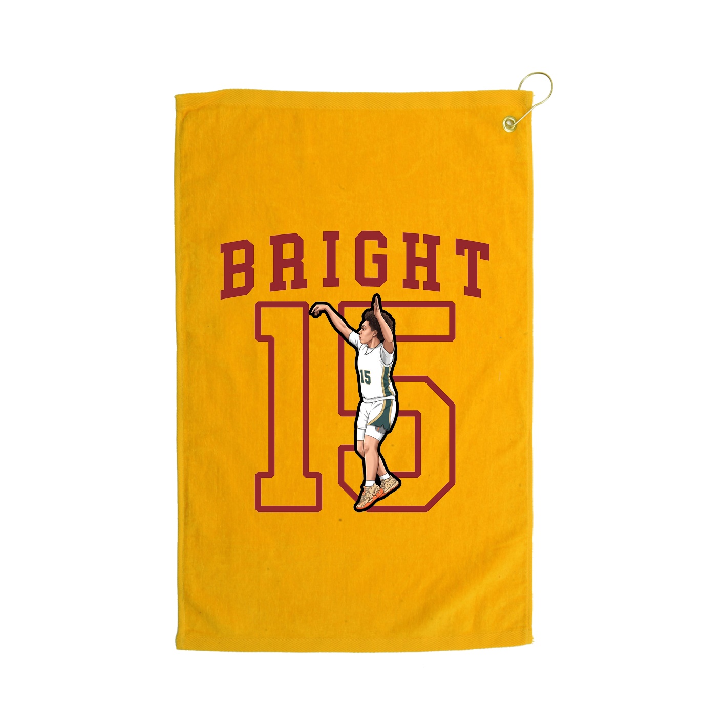 Golf Towel — Shirsey in Gold