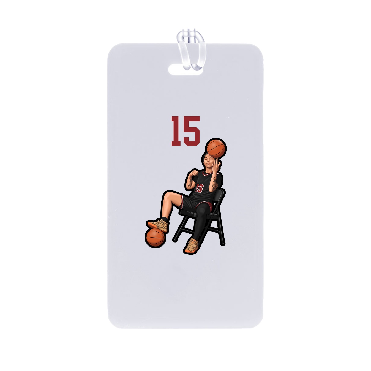 Bag Tag — Number Top in Classic