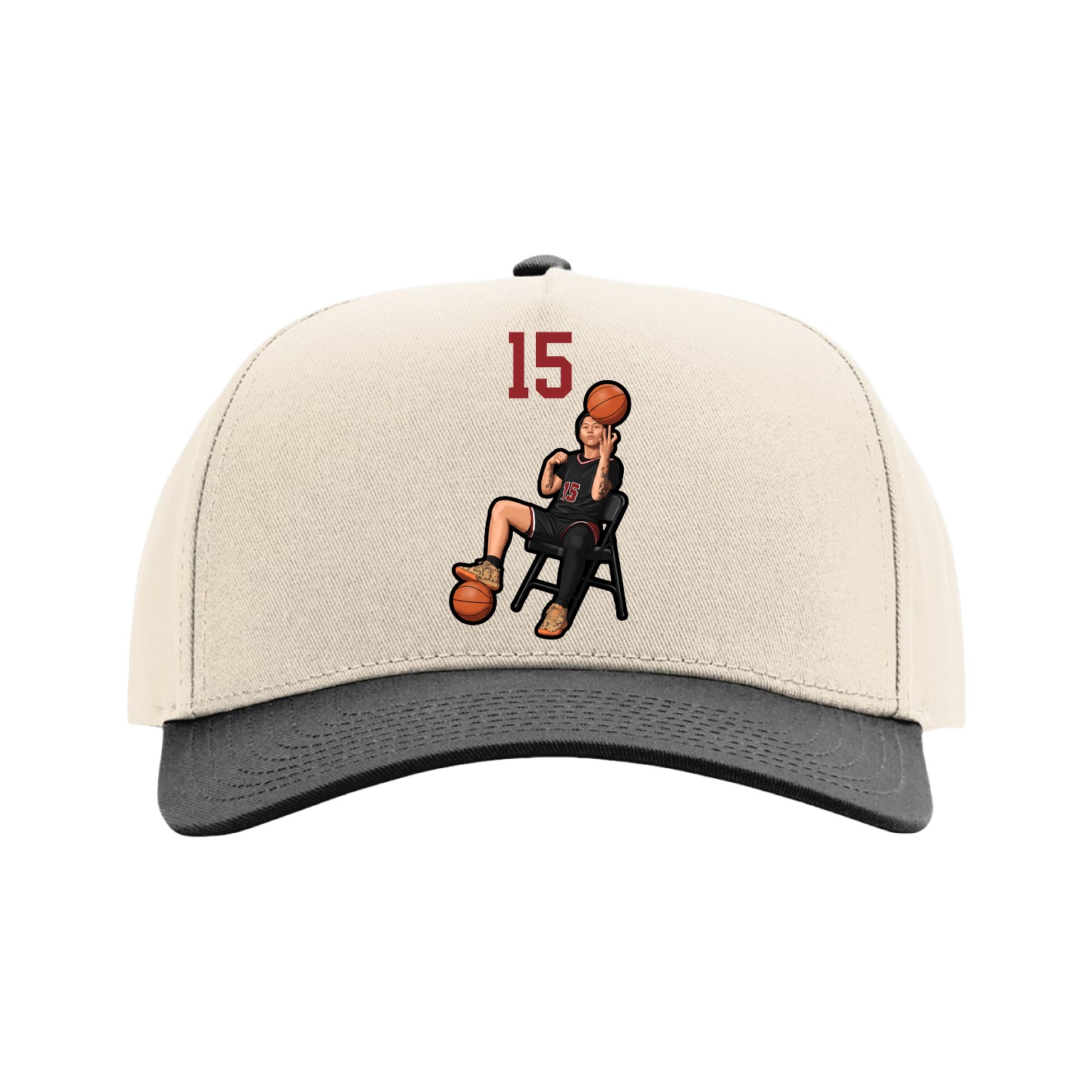 Full Fabric Five-Panel Champ Cap