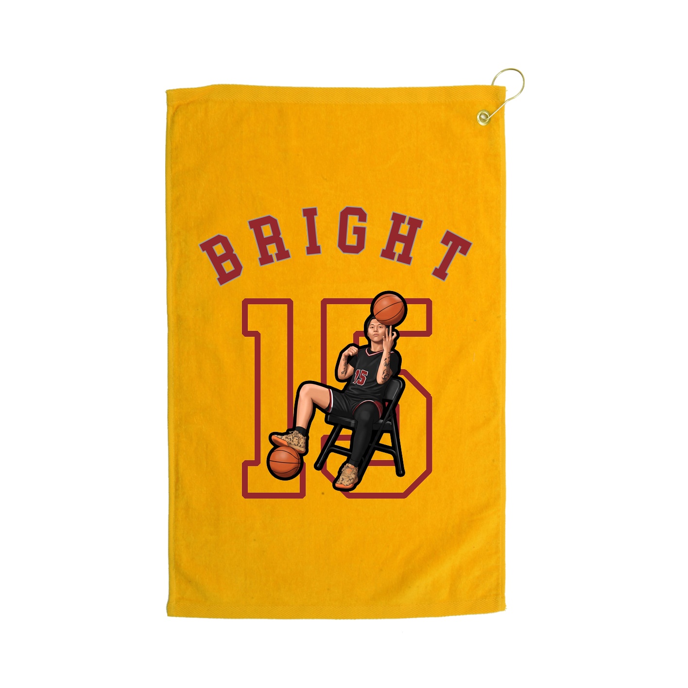 Terry Velour Golf Towel