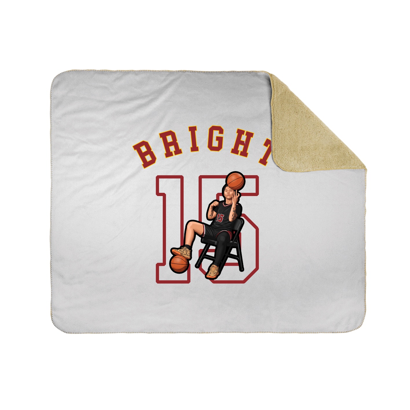 Throw Blanket — Shirsey Arch in White