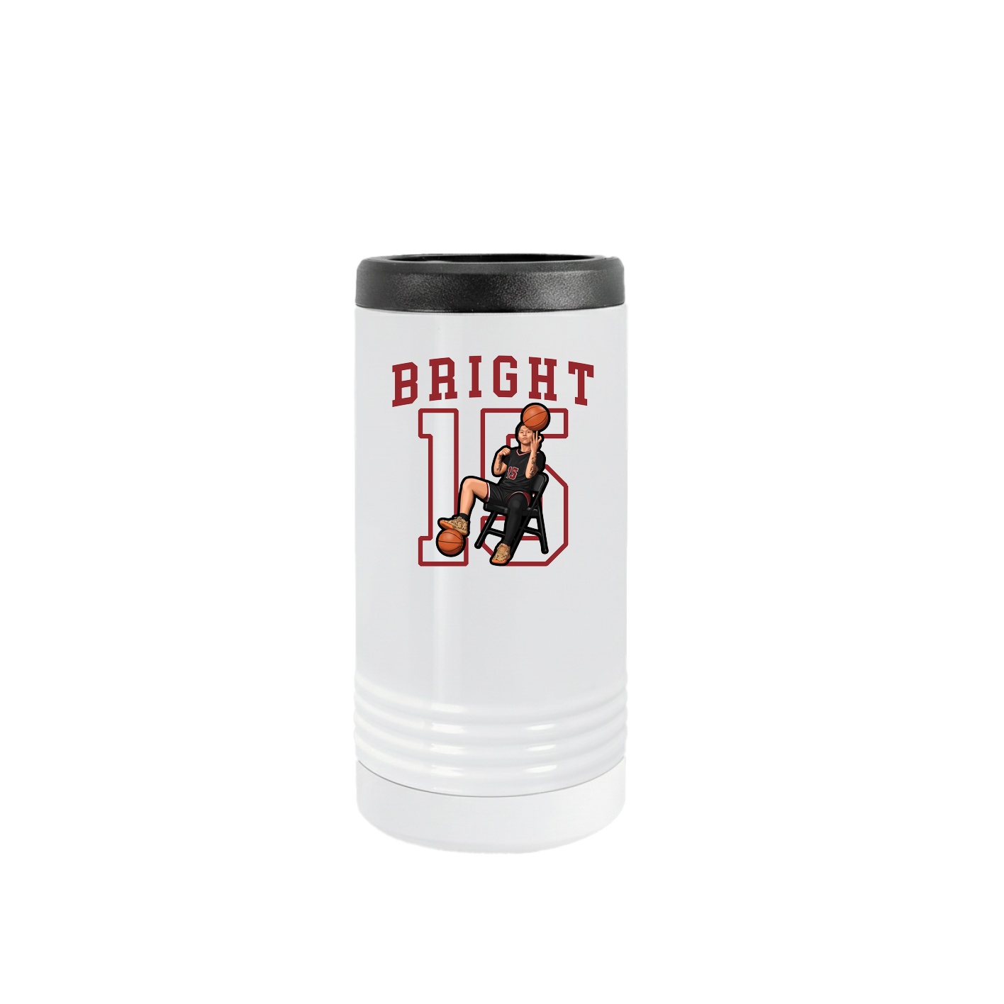 Slim Beverage Holder — Shirsey in White