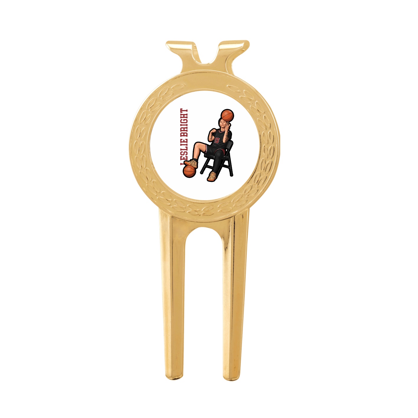 Divot Tool with Ball Marker — Name Vertical in Classic