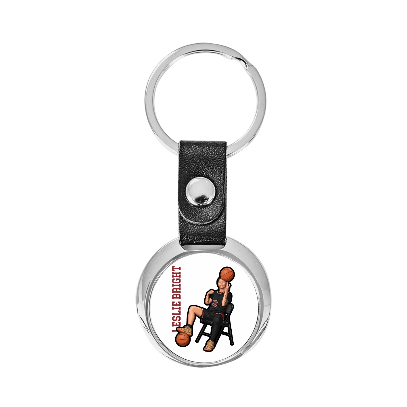 Key Chain — Name Vertical in Classic