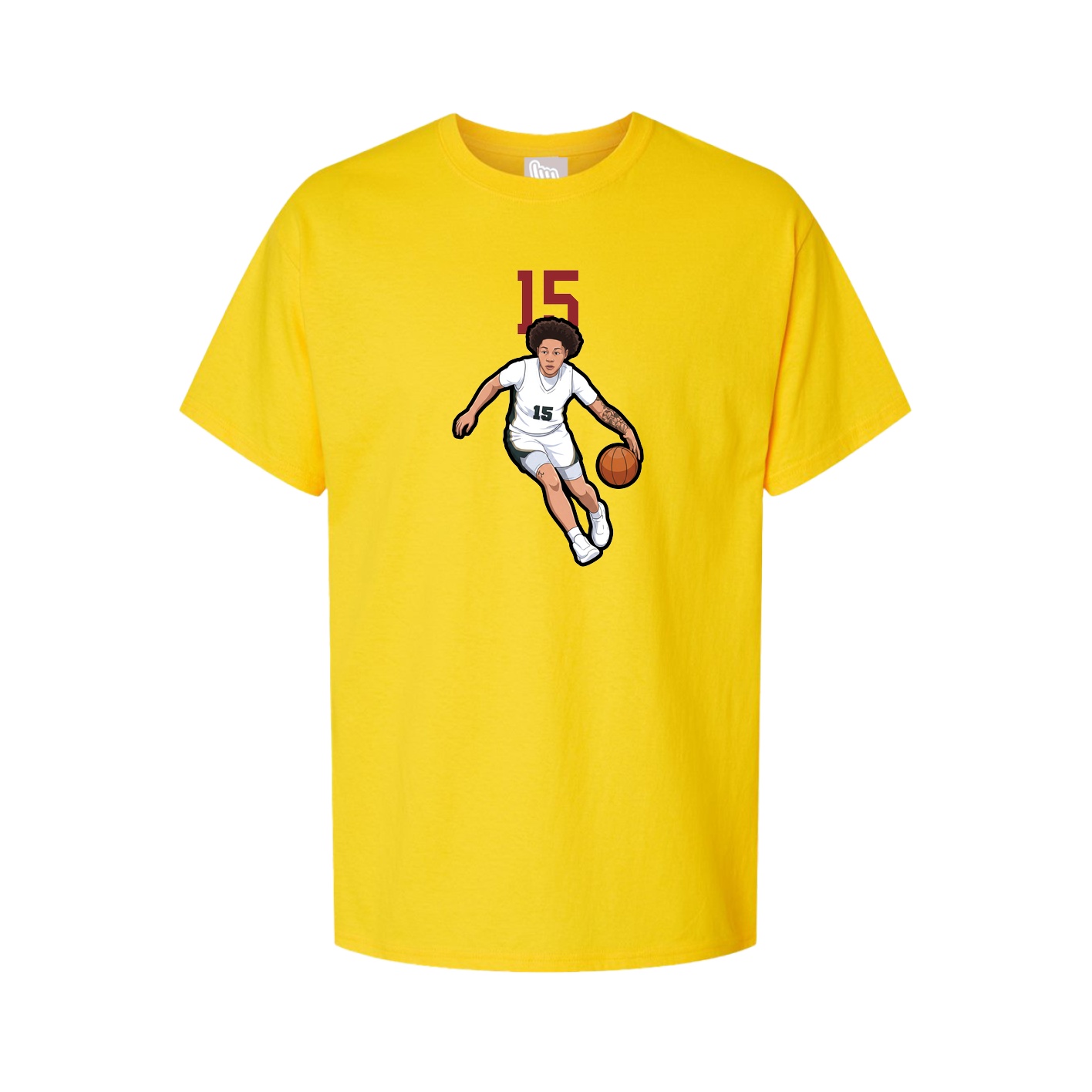 Tee — Number Top in Gold