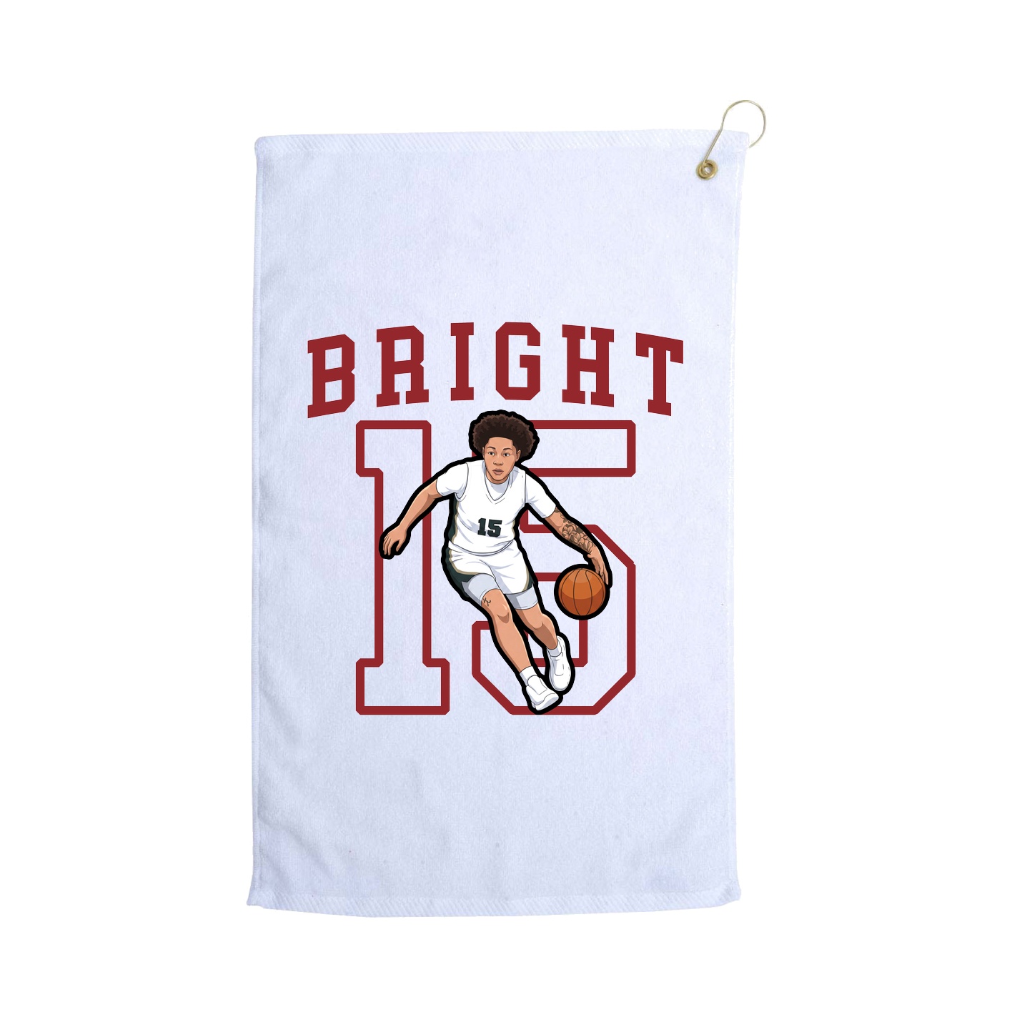 Golf Towel — Shirsey in White
