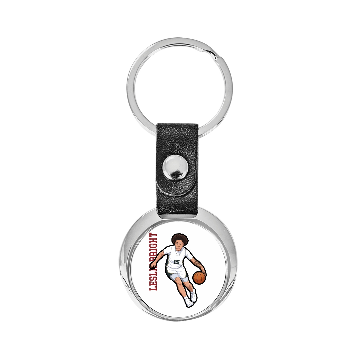 Key Chain — Name Vertical in Classic
