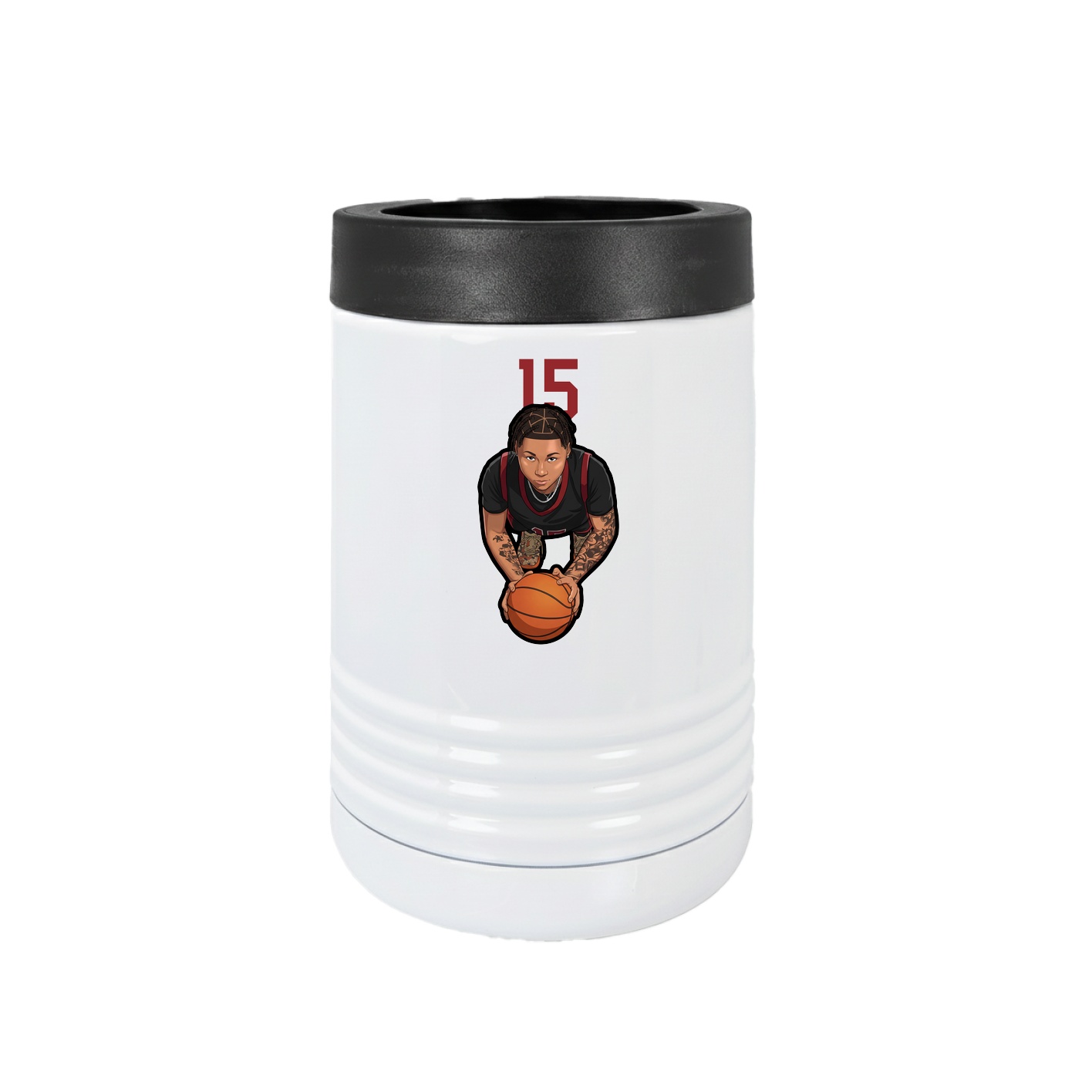 Beverage Holder — Number Top in White