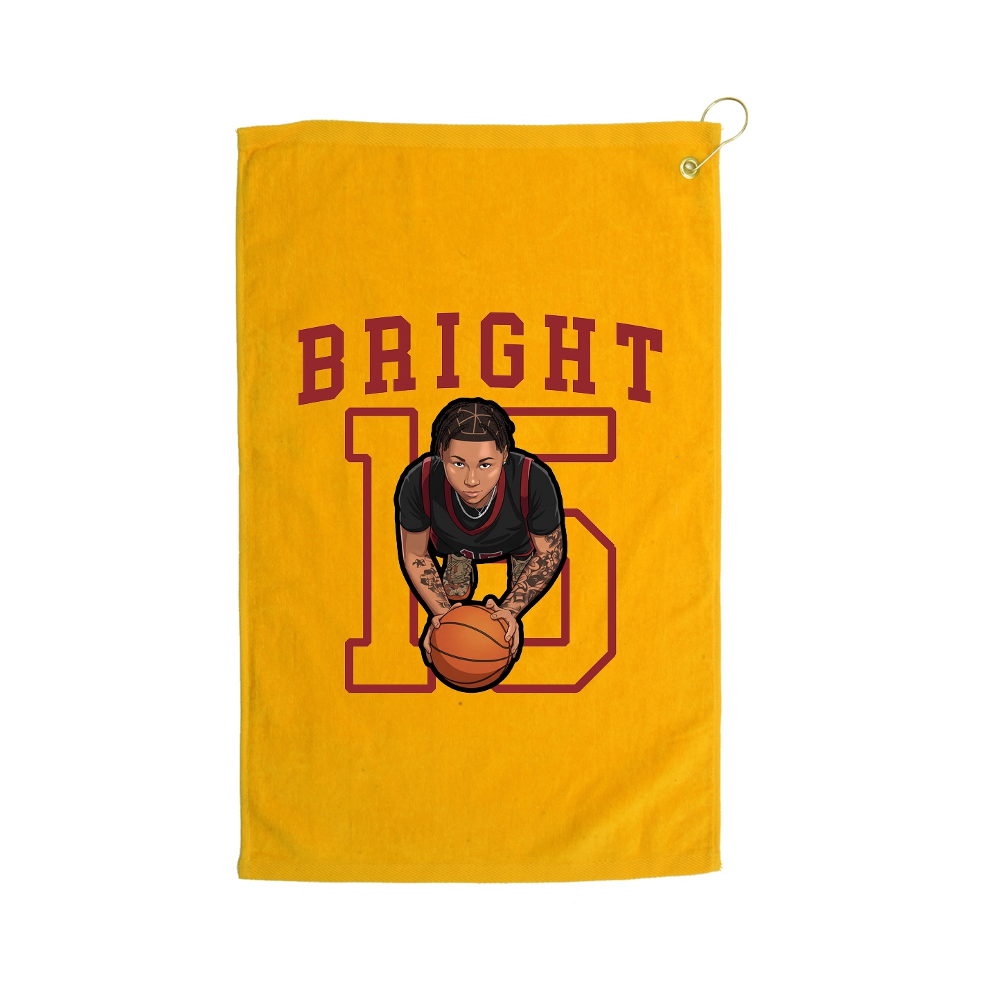 Golf Towel — Shirsey in Gold