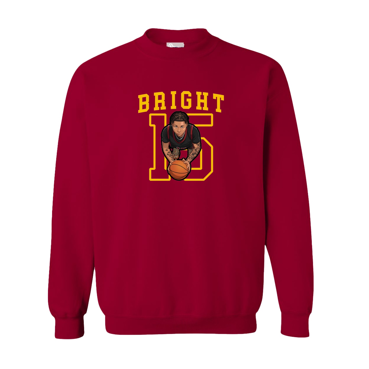 Fleece Crew — Shirsey in Cardinal