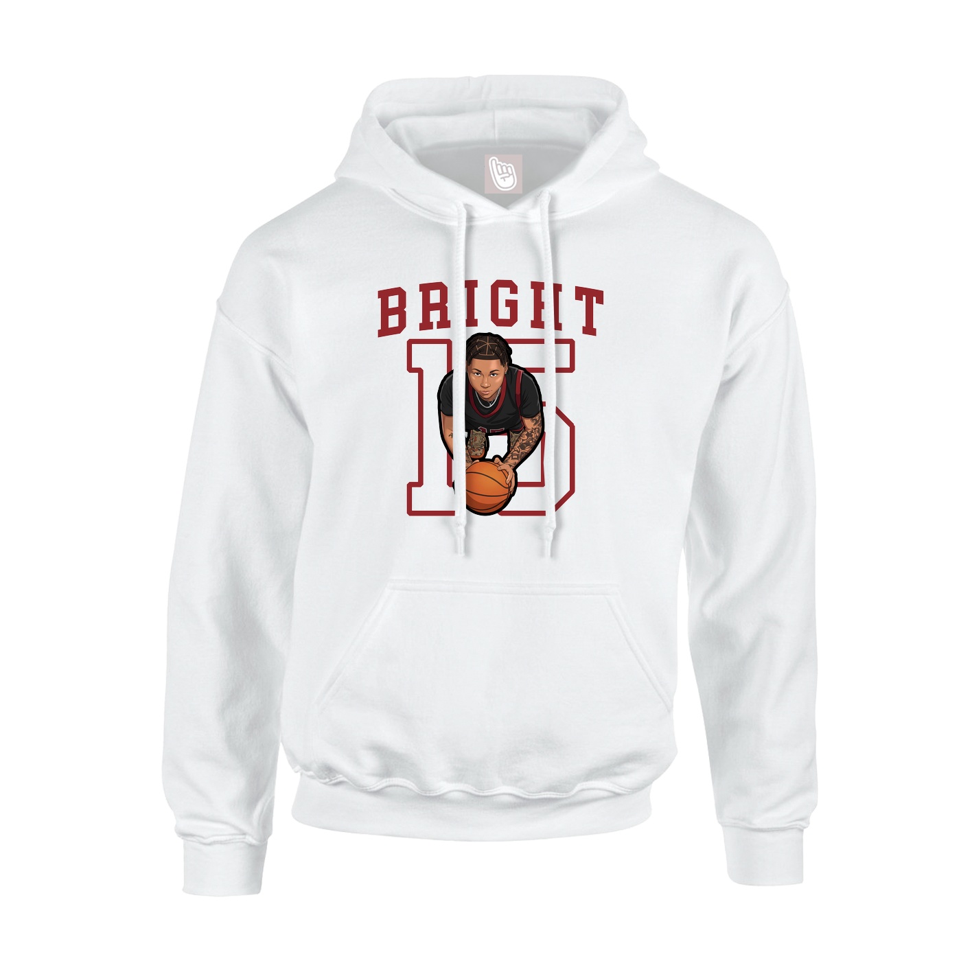 Youth Hoodie — Shirsey in White