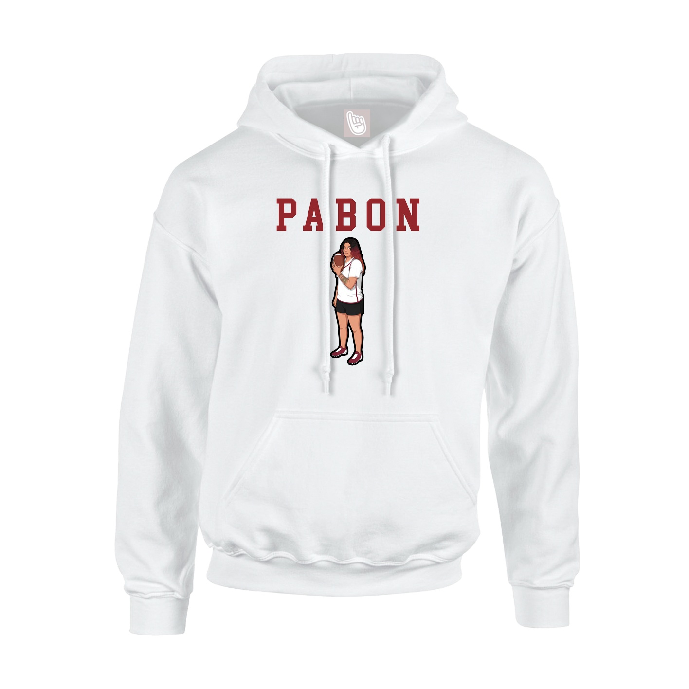 Youth Hoodie — Shirsey in White