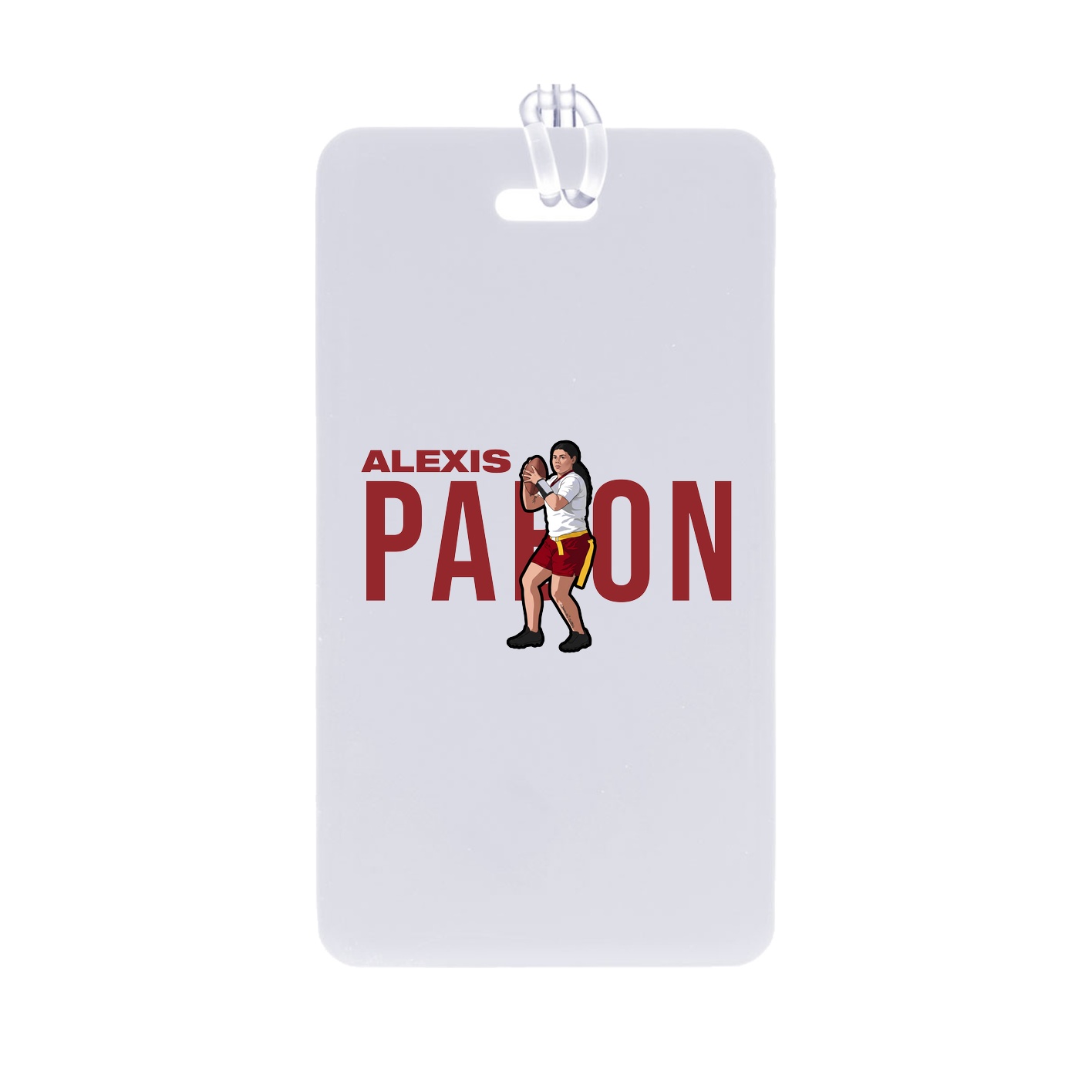 Bag Tag — Player Name in Classic