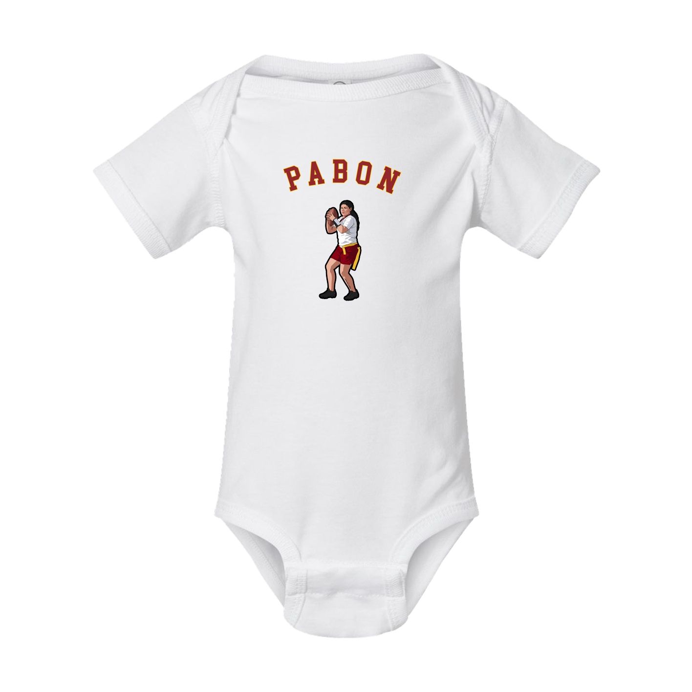 Baby Onesie — Shirsey Arch in White