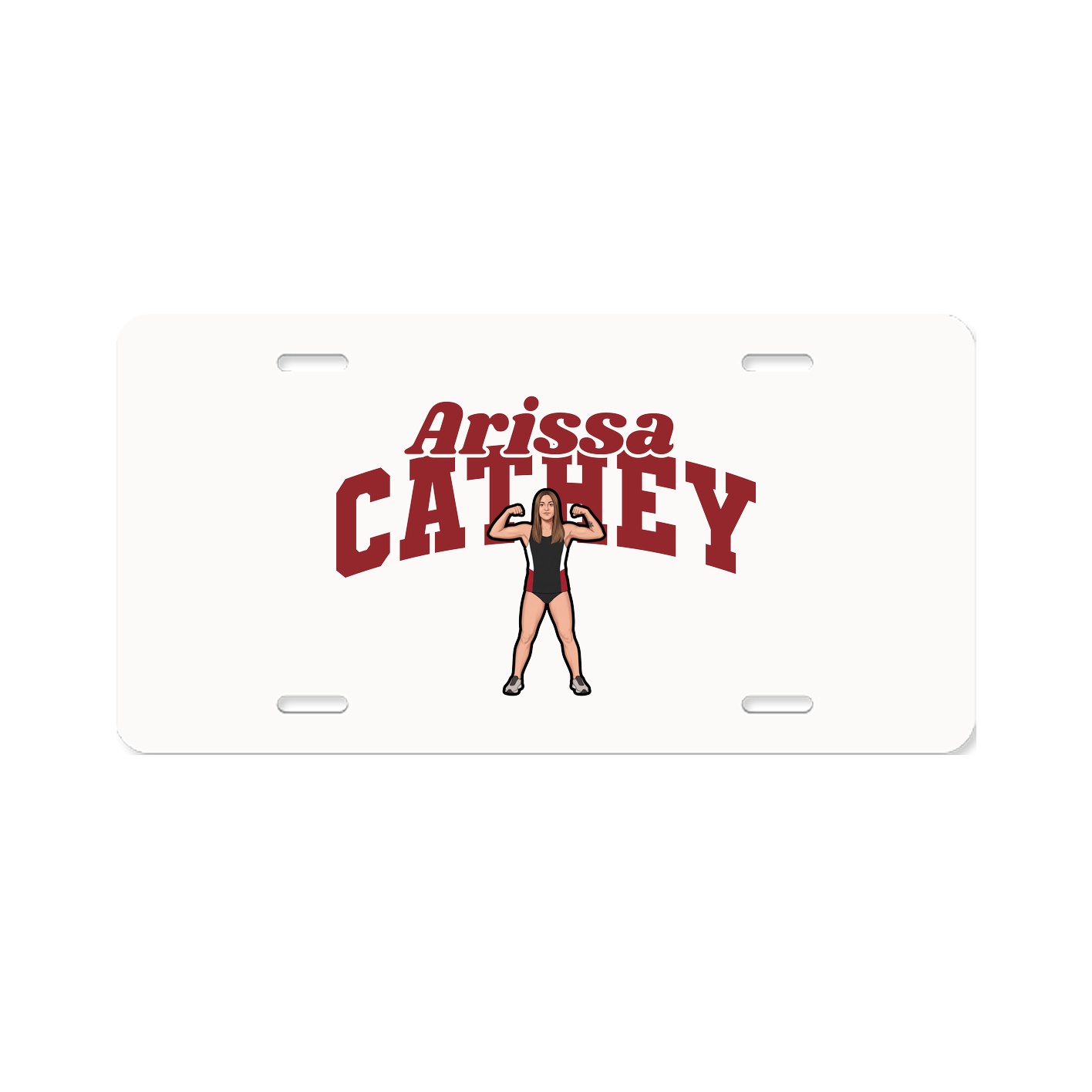 License Plate — Signature Arch in Classic