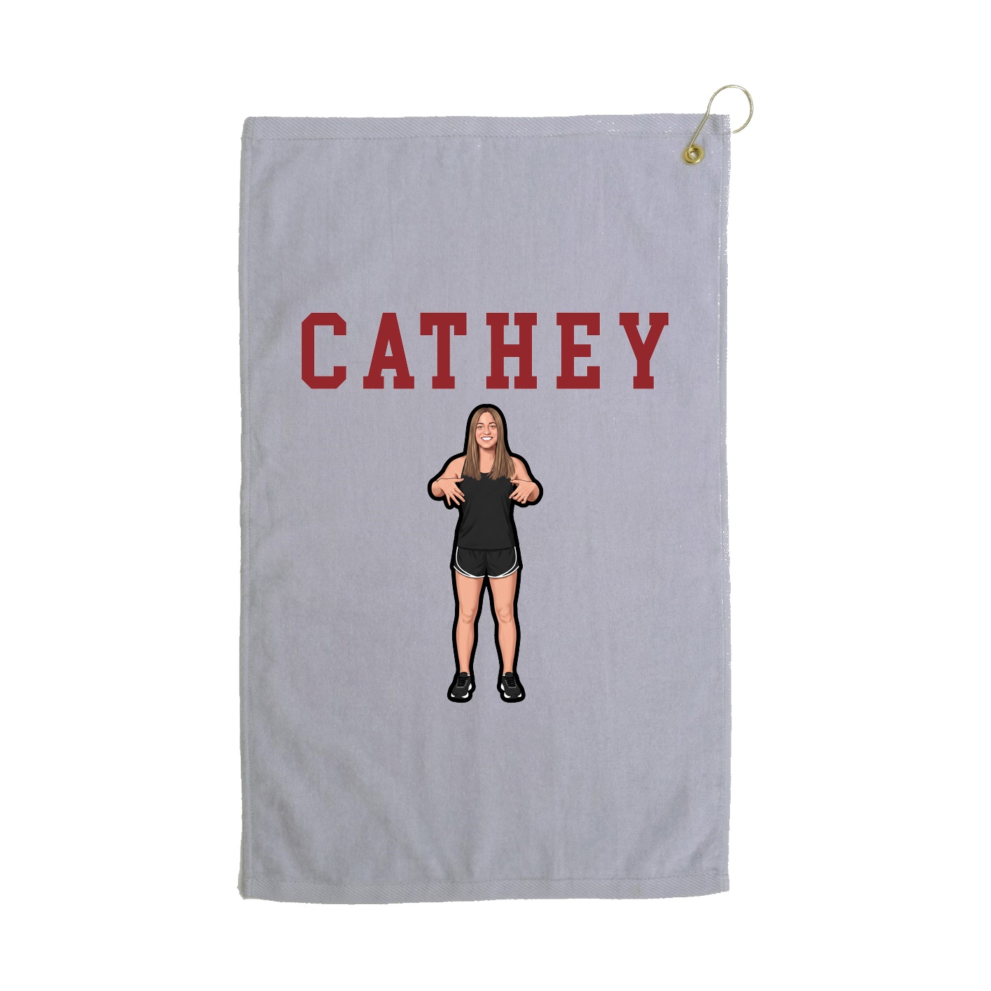 Golf Towel — Shirsey in Grey