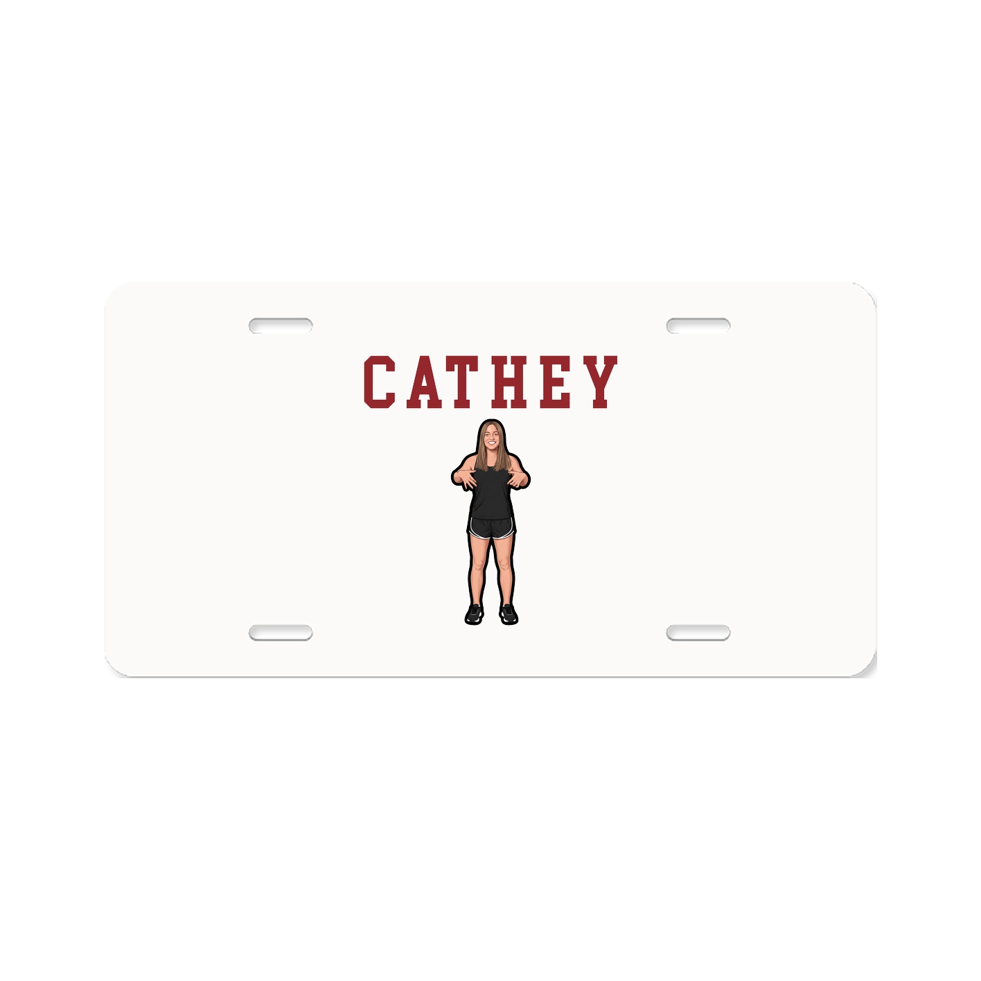 License Plate — Shirsey in Classic