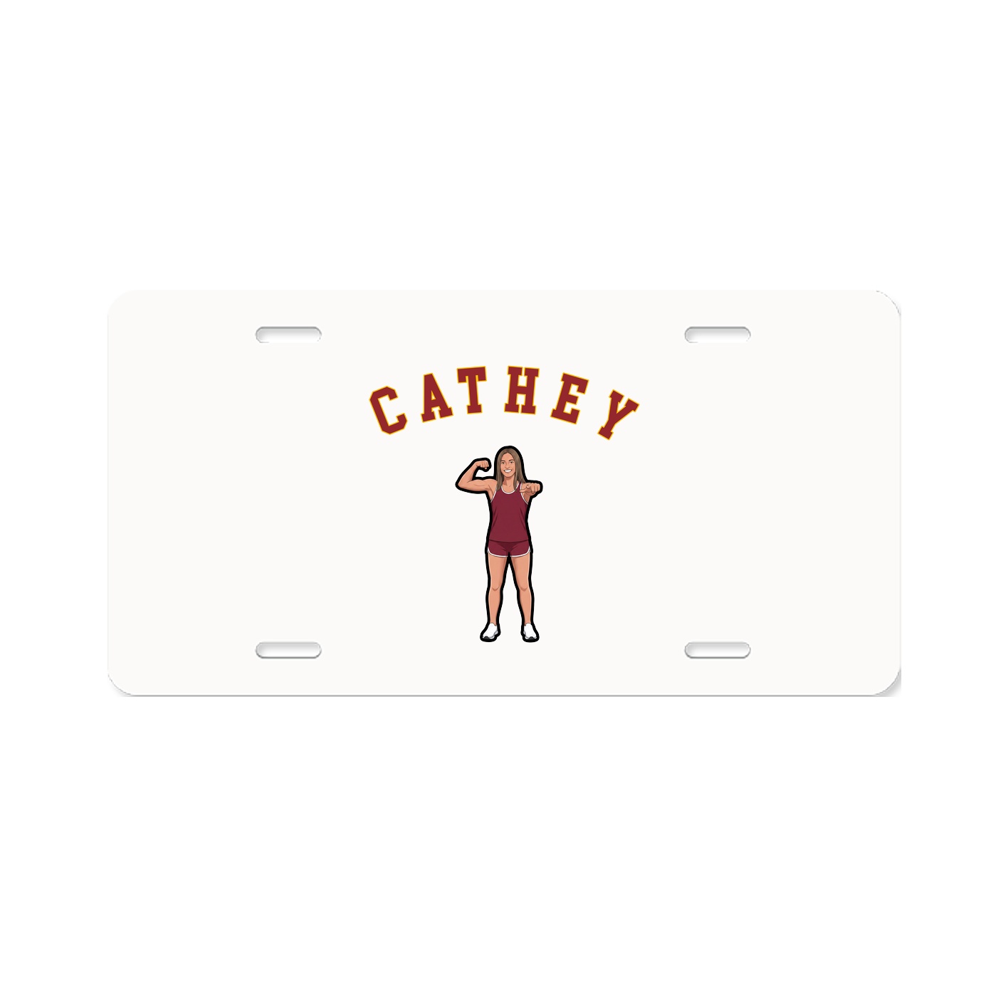 License Plate — Shirsey Arch in Classic