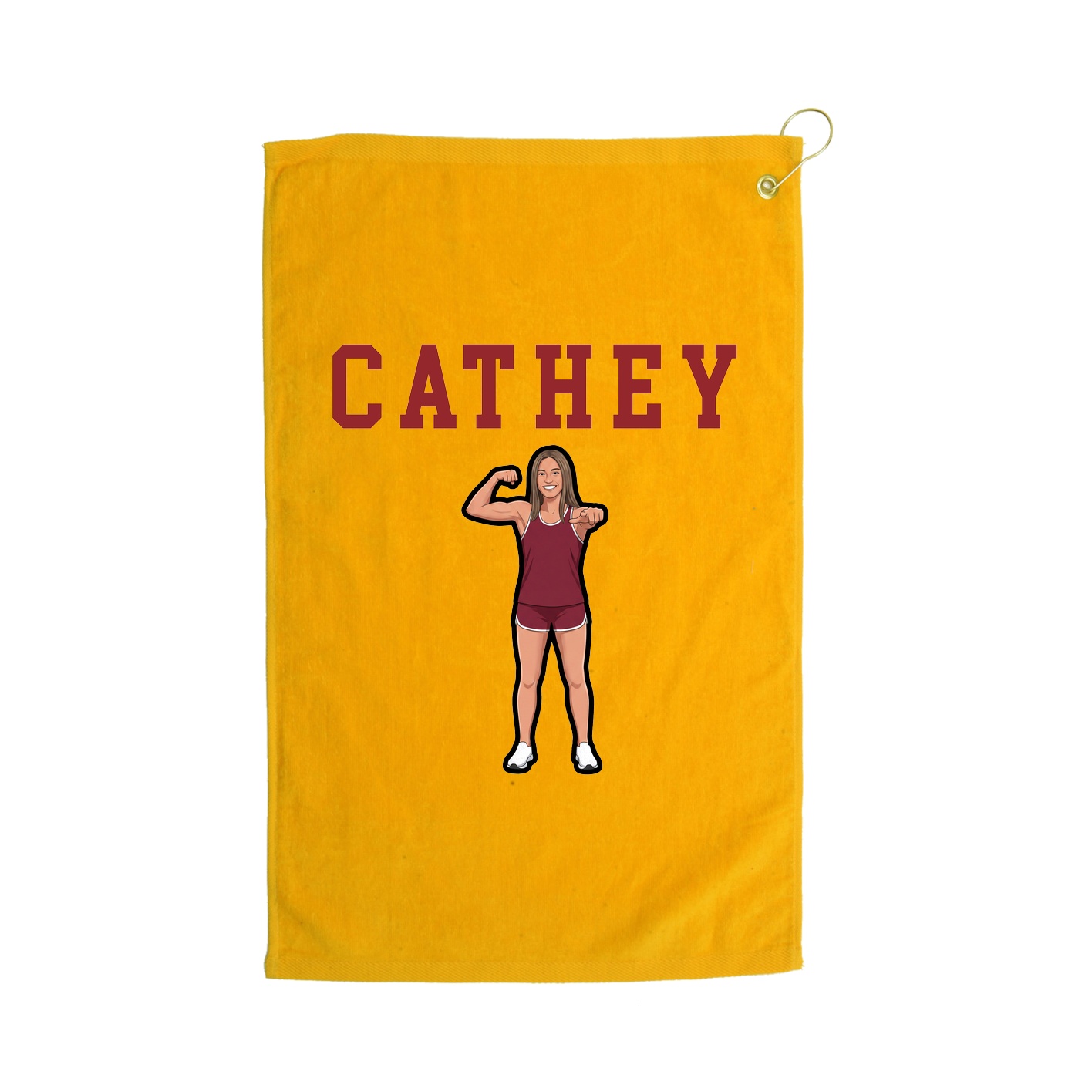 Golf Towel — Shirsey in Gold
