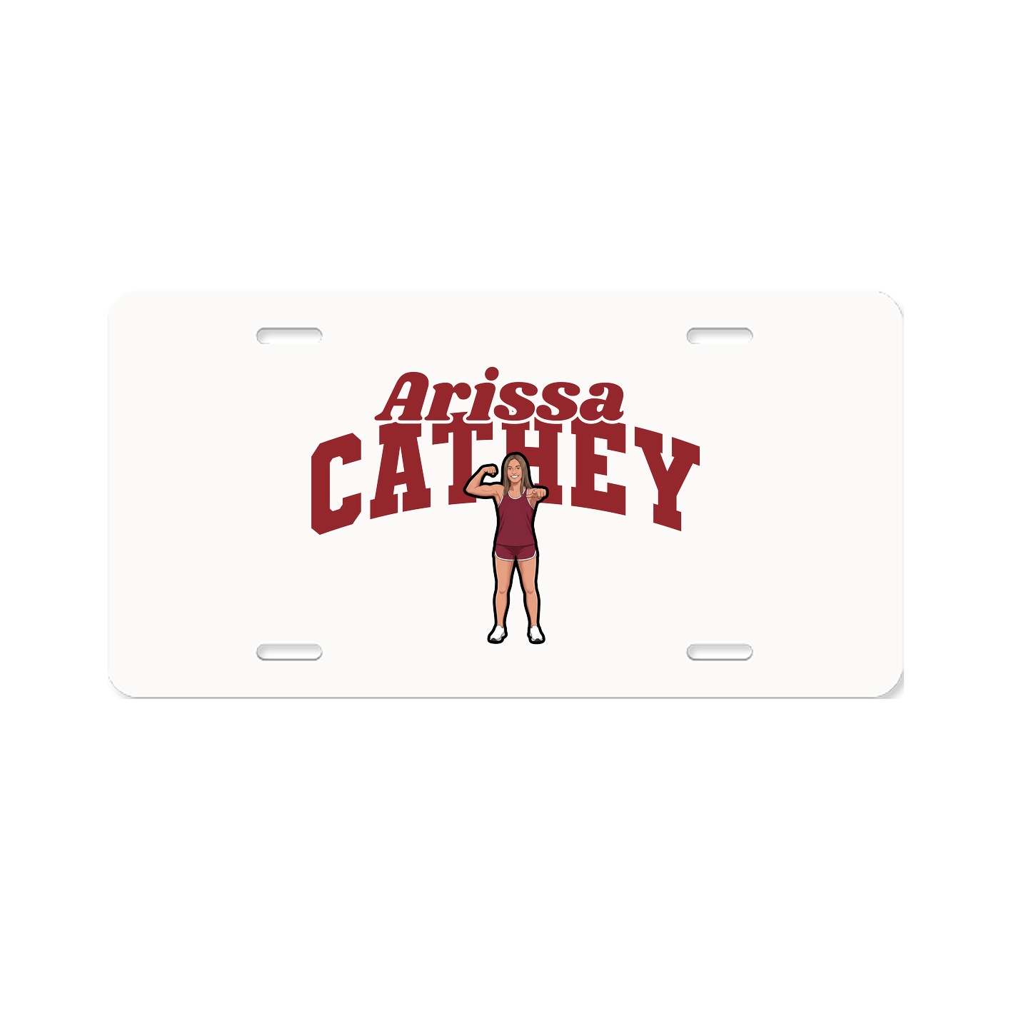 License Plate — Signature Arch in Classic