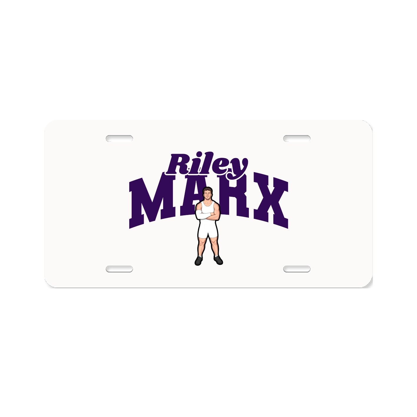 License Plate — Signature Arch in Classic