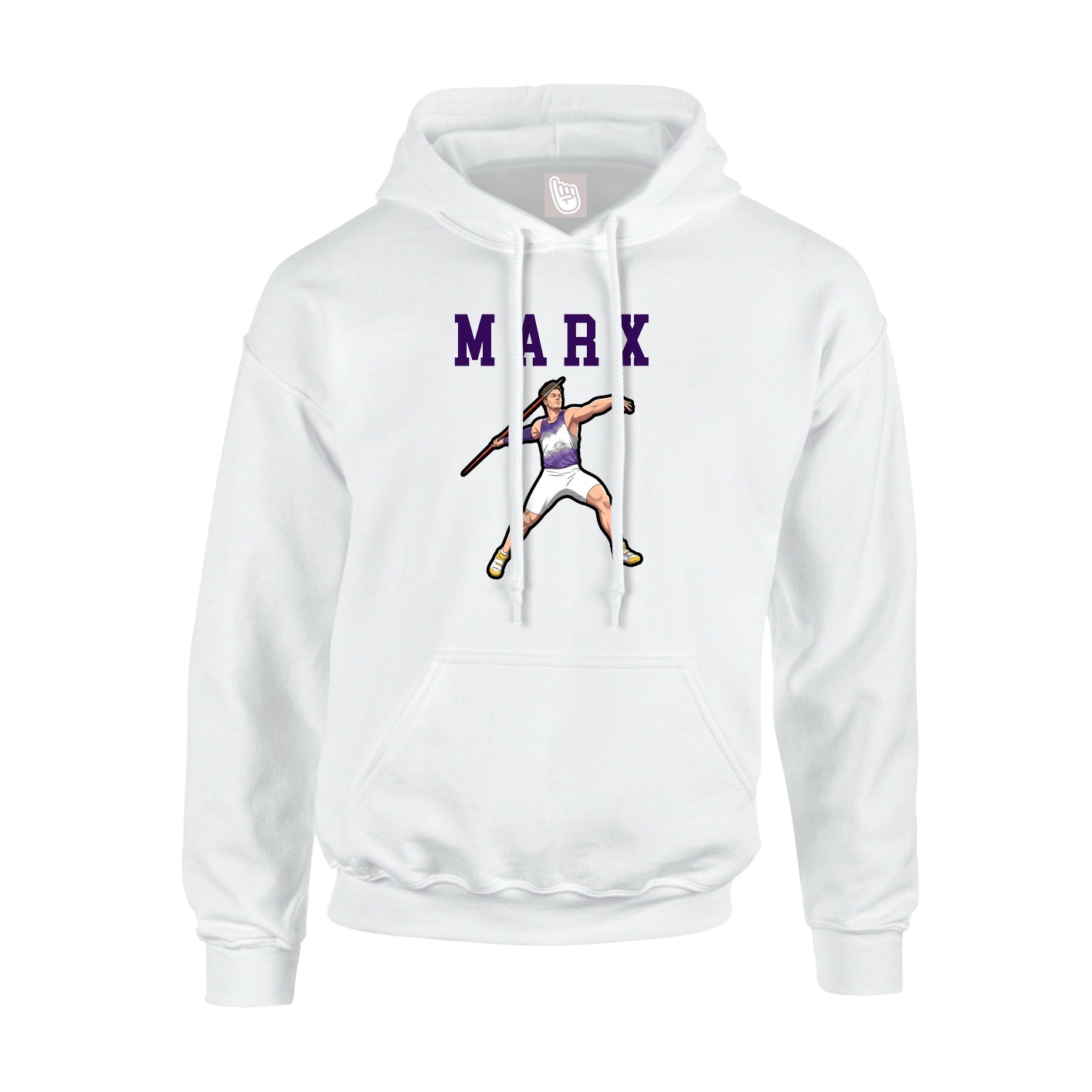 Hoodie — Shirsey in White