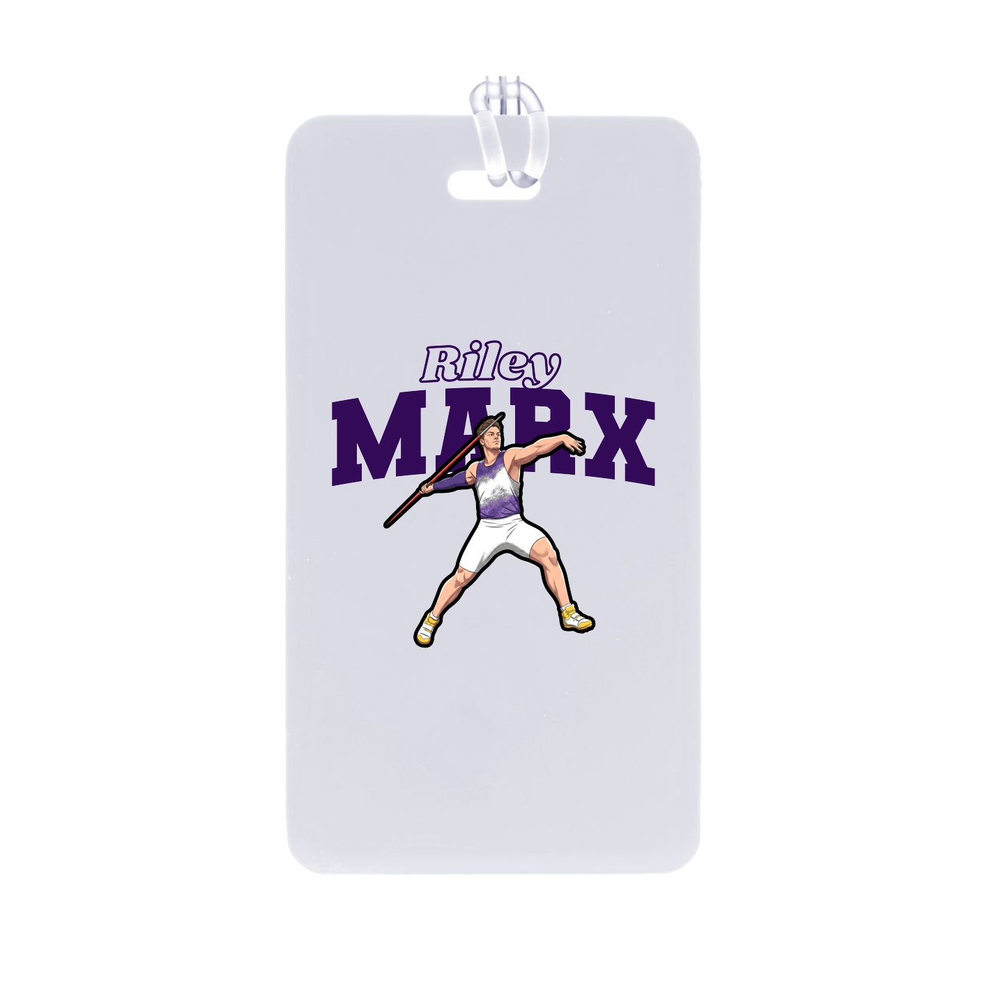 Bag Tag — Name Arch in Classic