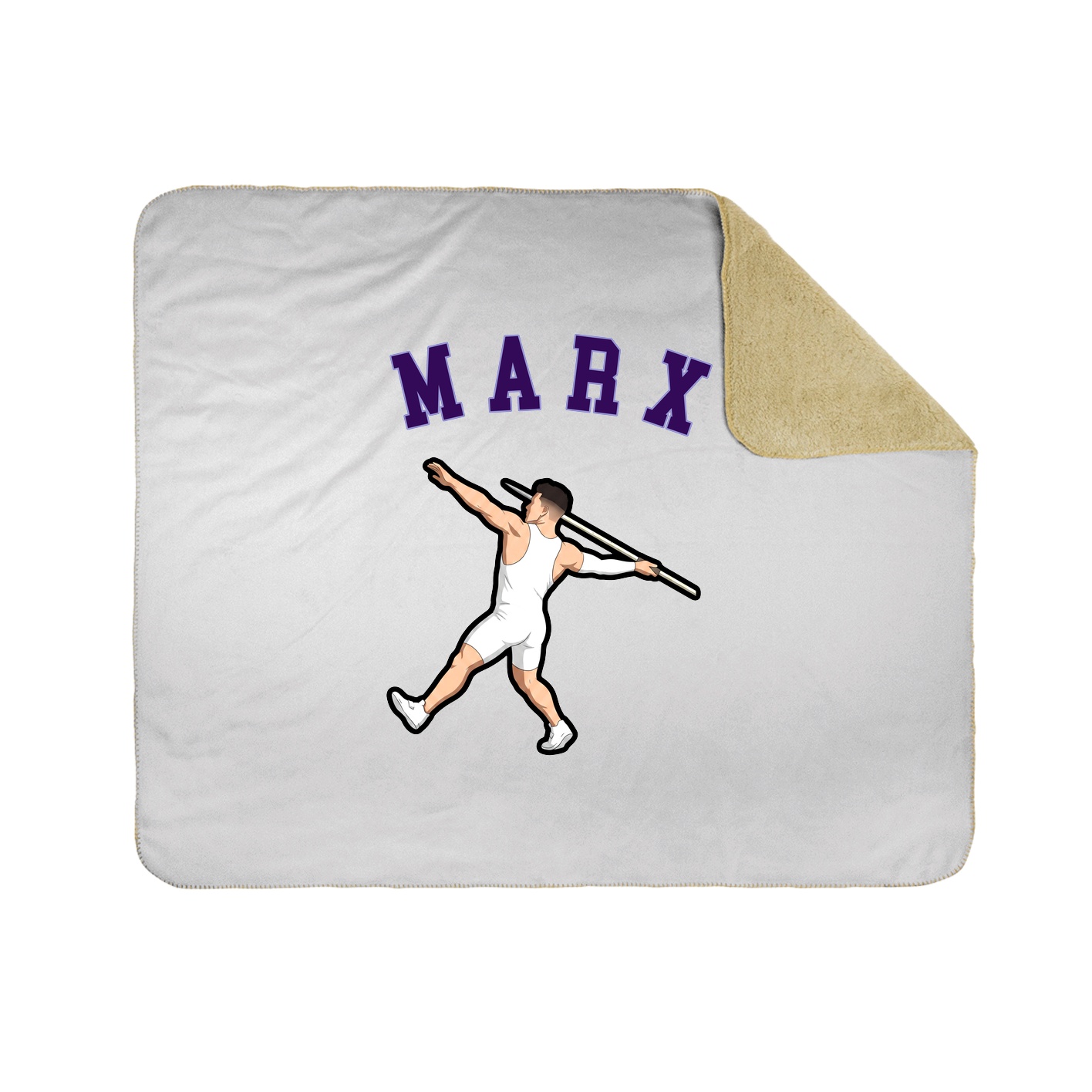 Throw Blanket — Shirsey Arch in White
