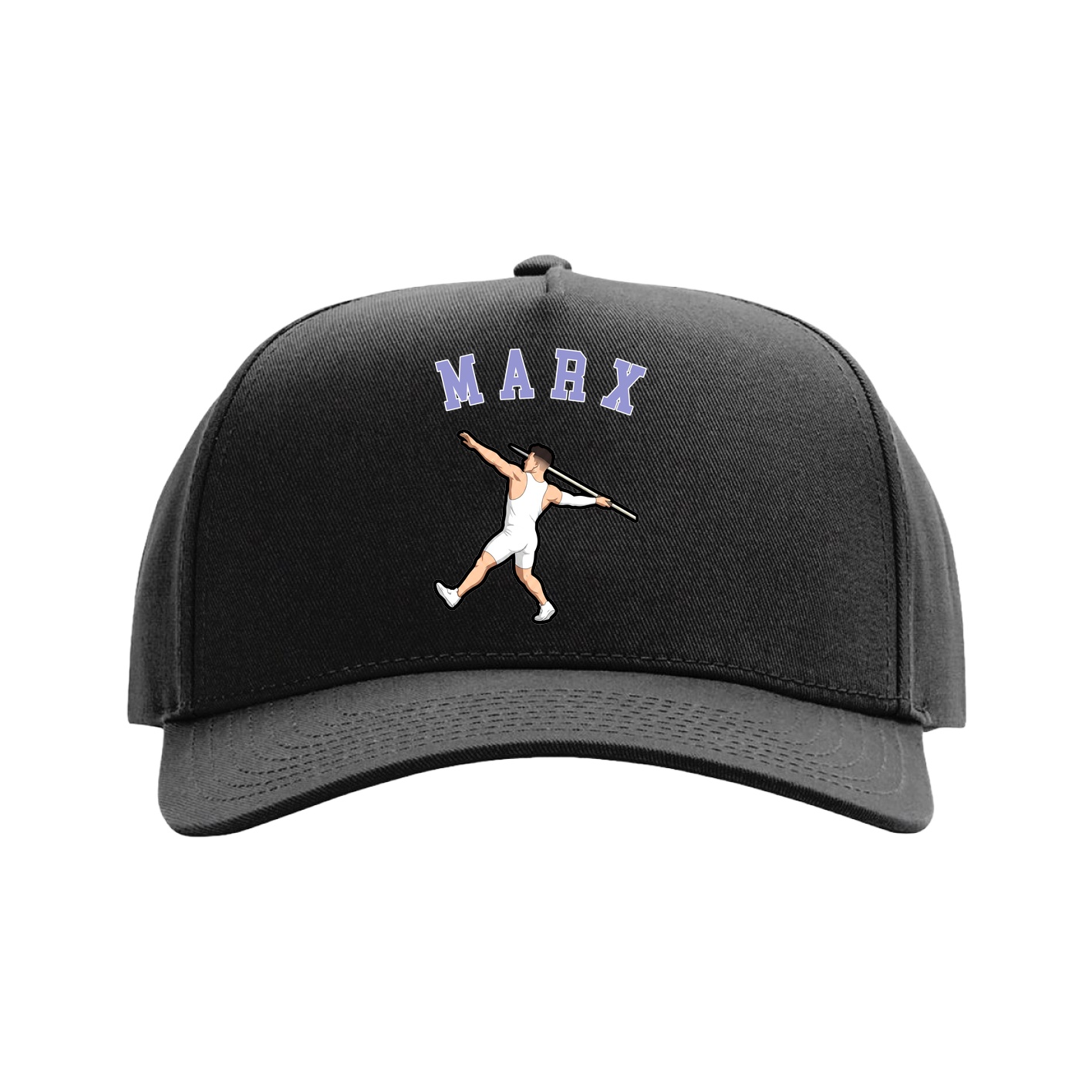 Full Fabric Five-Panel Champ Cap