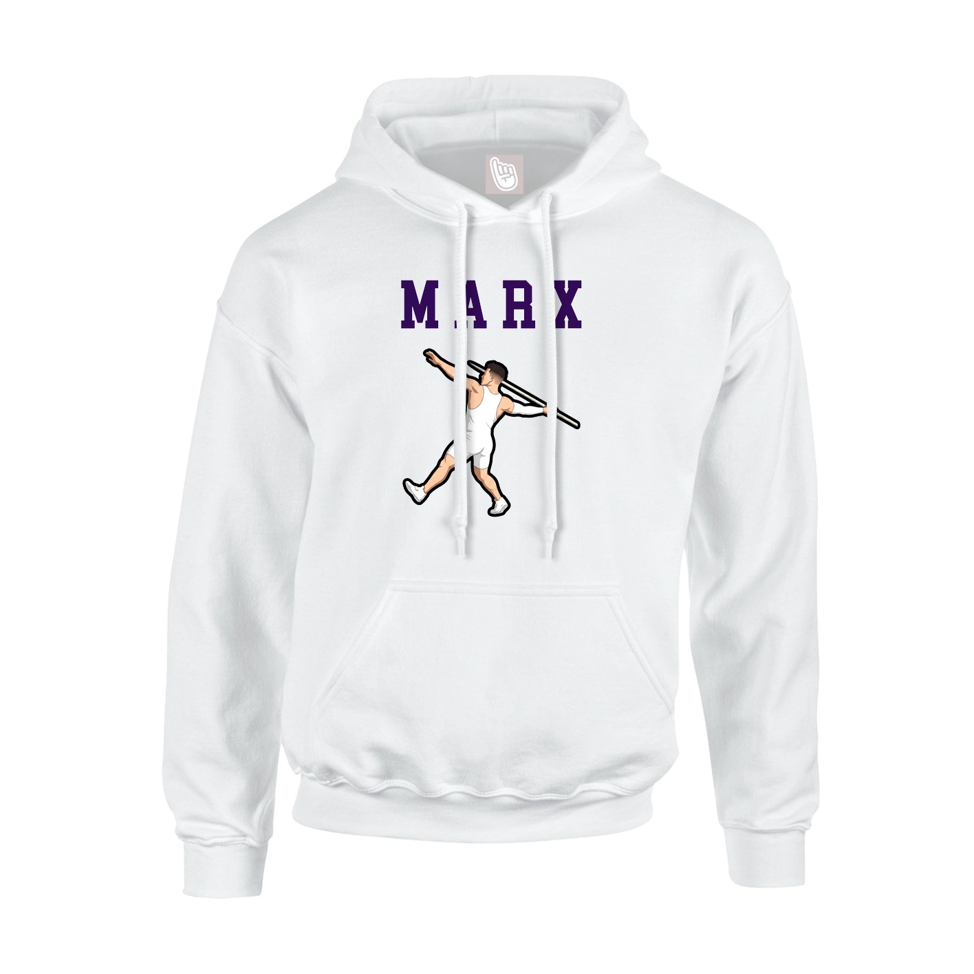 Youth Hoodie — Shirsey in White
