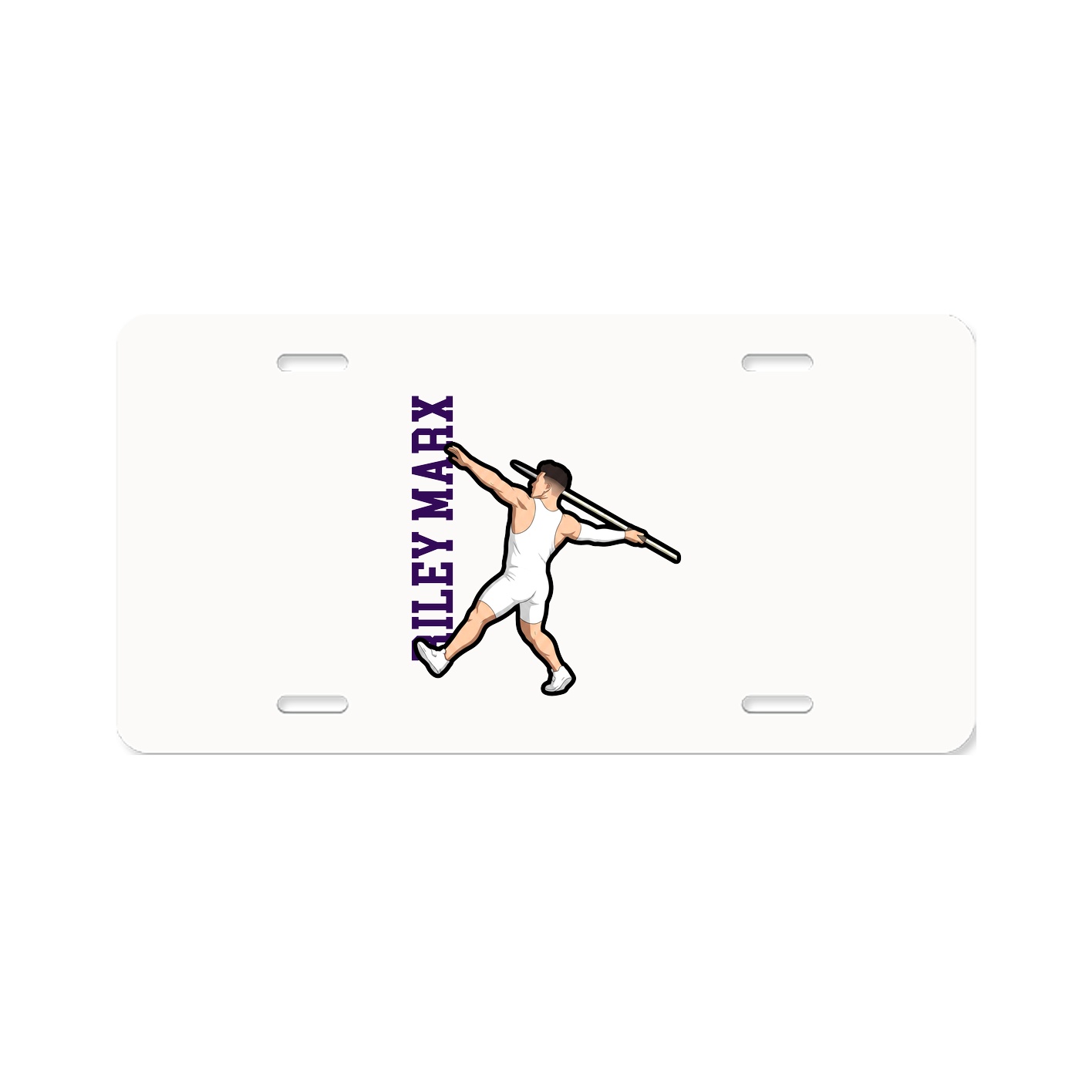 Aluminum License Plate