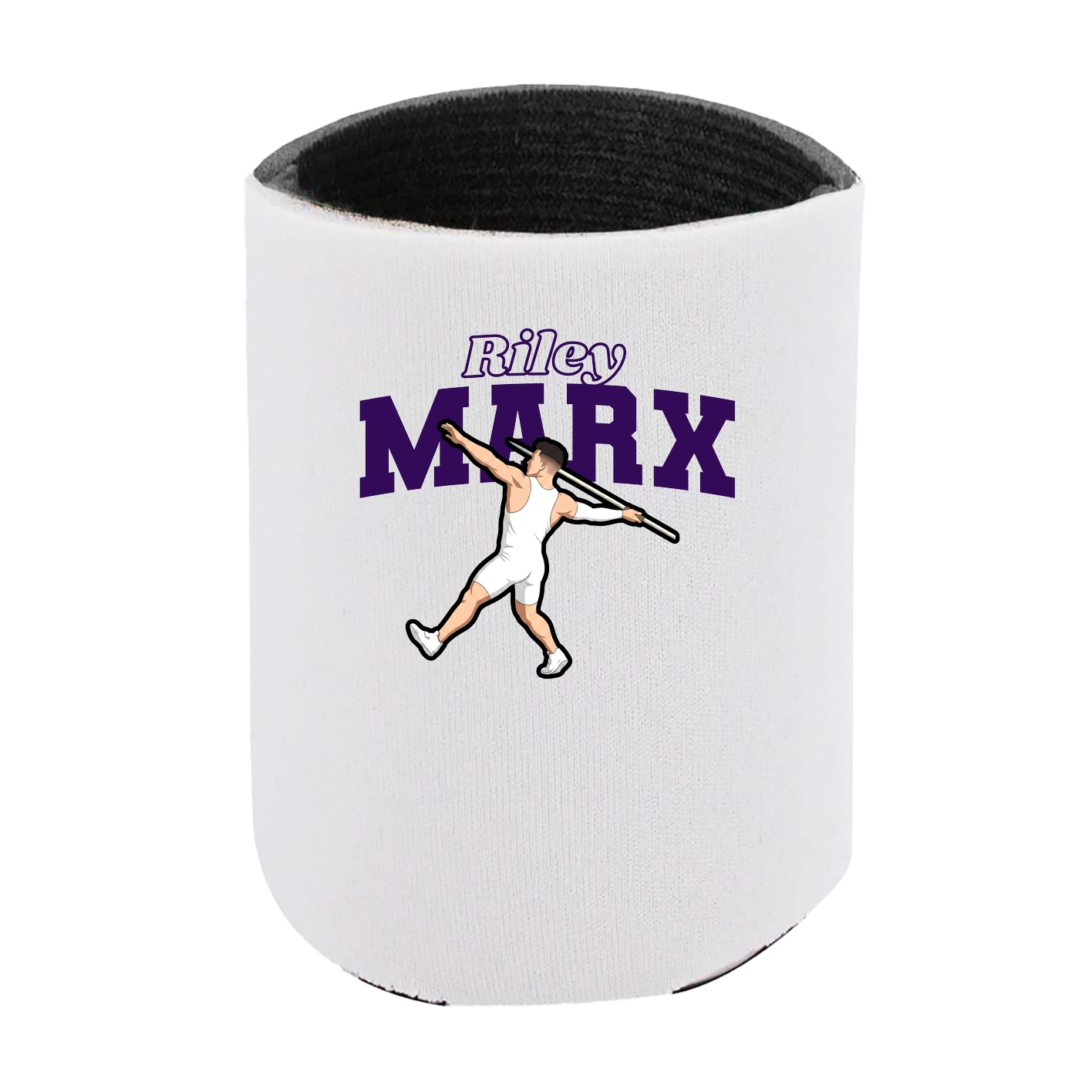 Can Holder — Name Arch in White