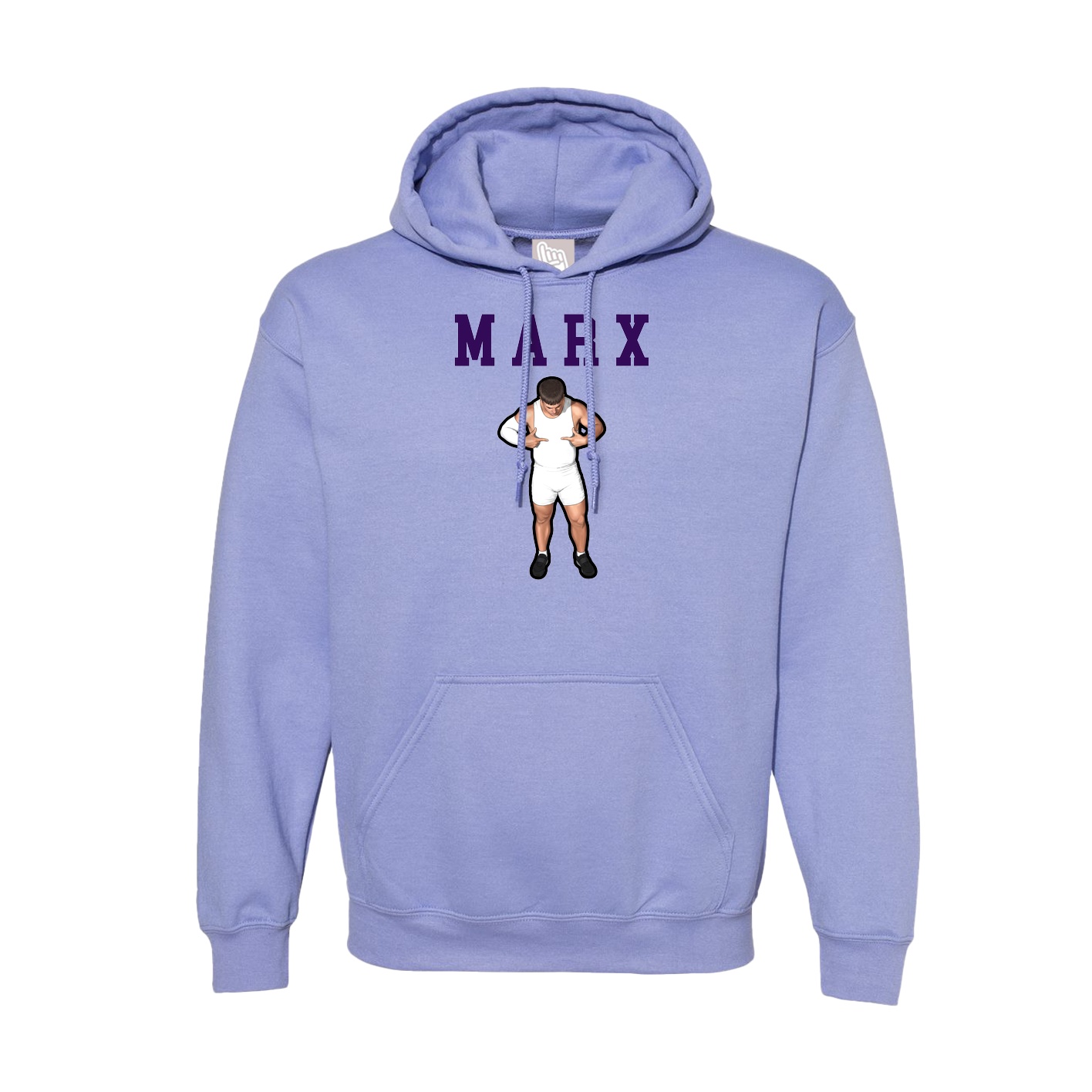 Hoodie — Shirsey in Purple