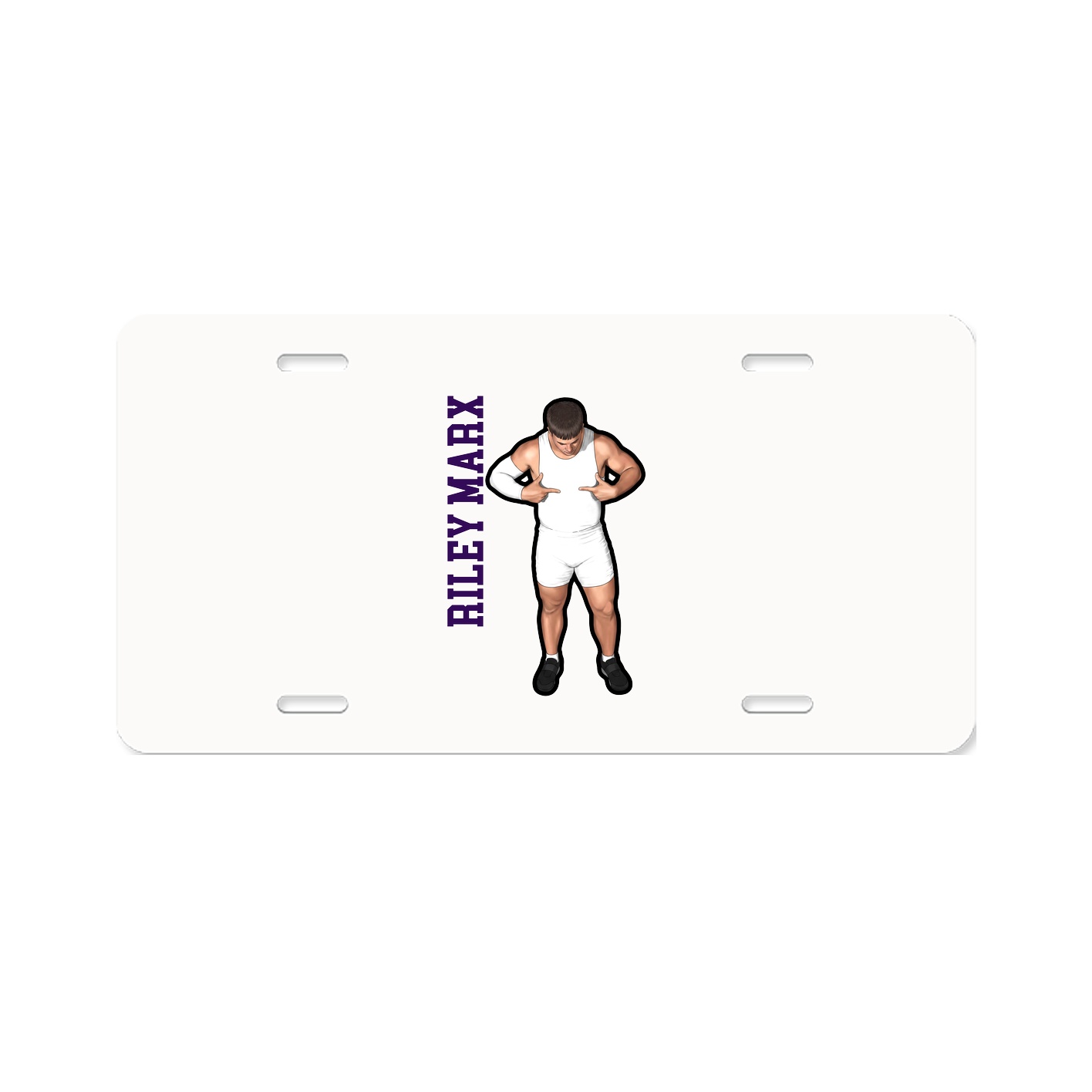 Aluminum License Plate